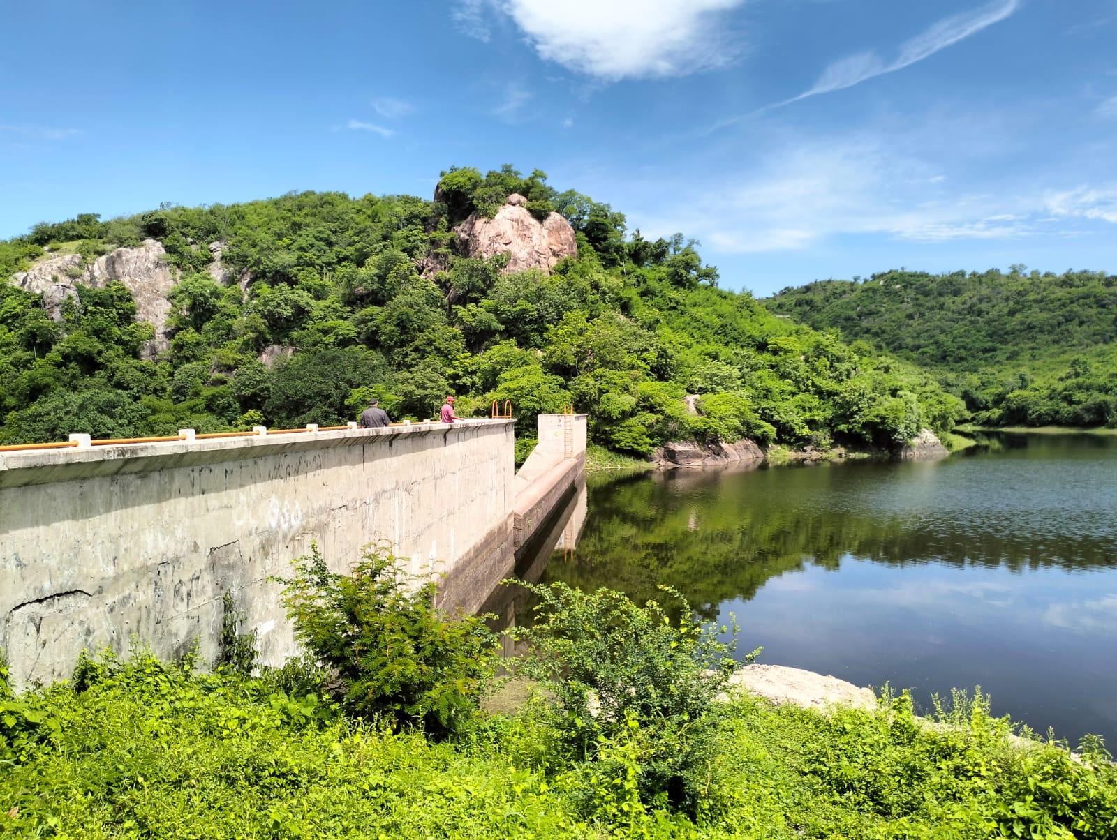 $!Presa ‘El Peñón’ en Escuinapa cierra 2024 al 76 por ciento de su capacidad