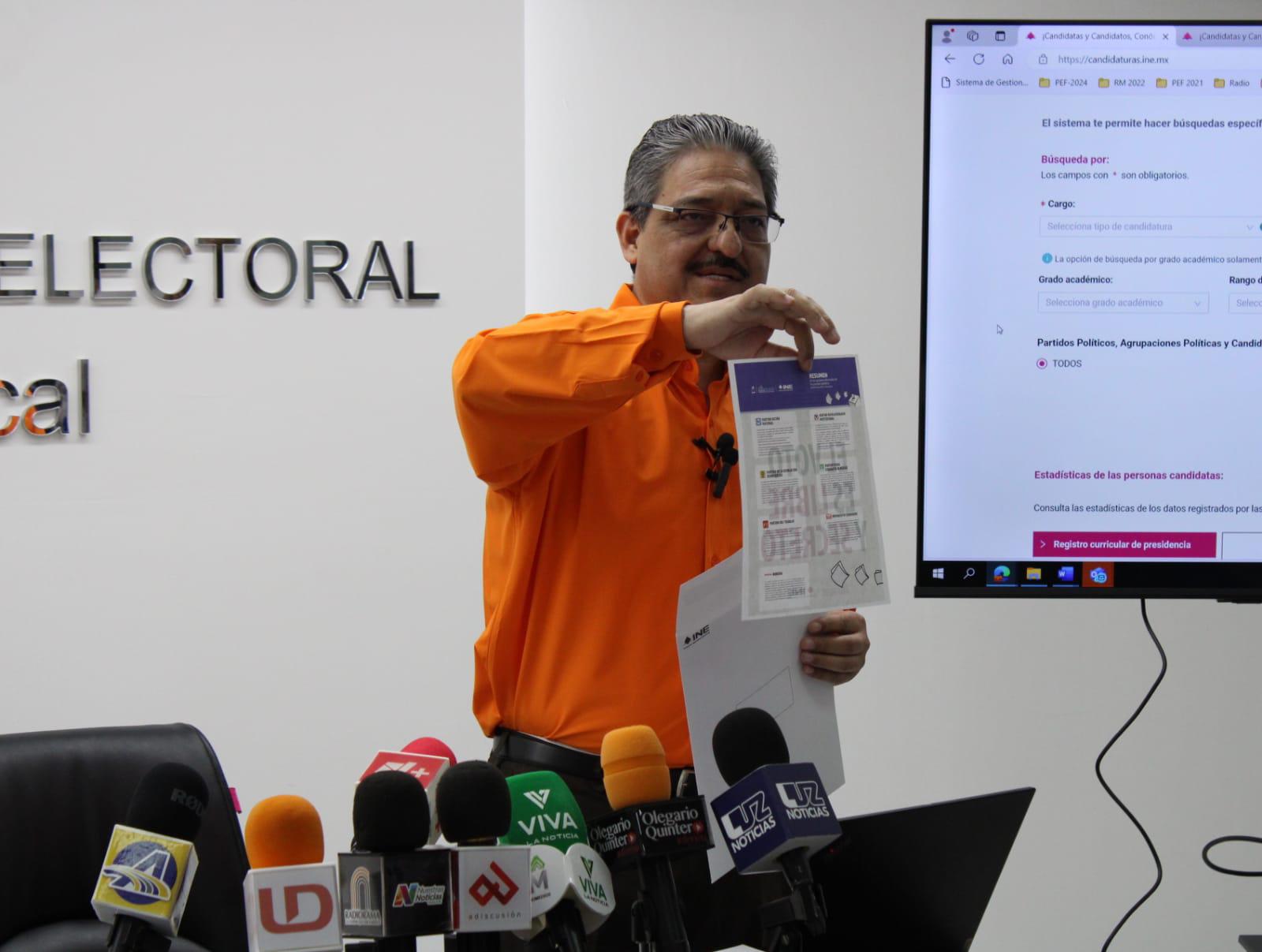 $!Con sobre sellado y folleto informativo, afinan detalles para voto en Sinaloa desde casa y prisión