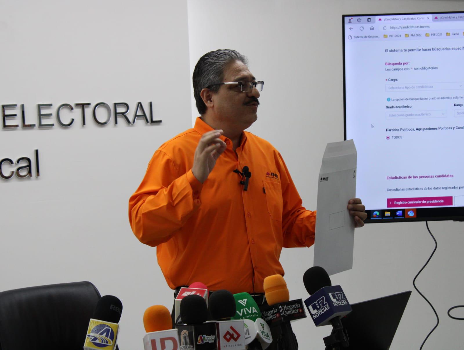 $!Con sobre sellado y folleto informativo, afinan detalles para voto en Sinaloa desde casa y prisión