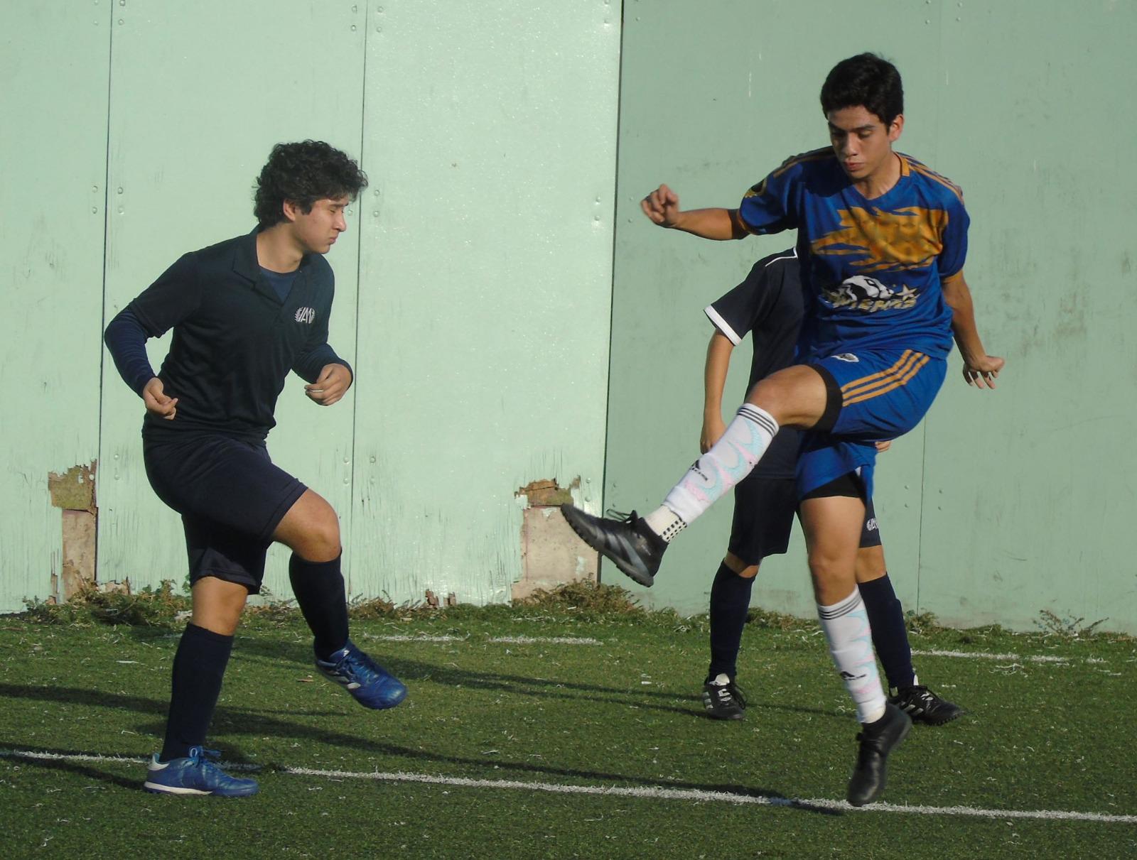$!Vasconcelos Vespertina da la campanada en Liga Estudiantil de Futbol Rápido