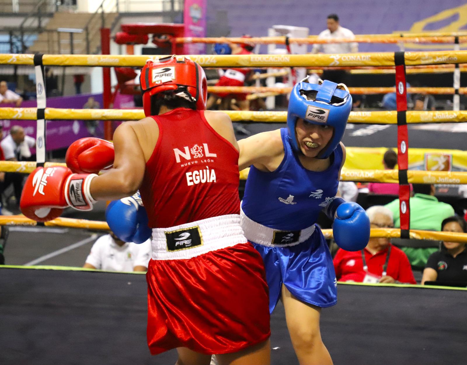 $!Boxeadores sinaloenses consiguen 3 victorias en Nacionales Conade