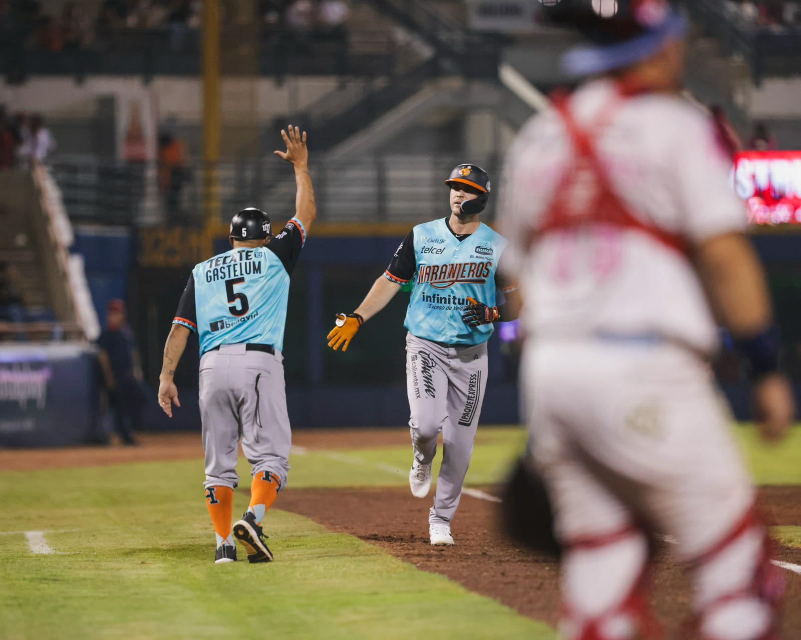 $!De la mano de Oramas, Naranjeros se impone en la frontera