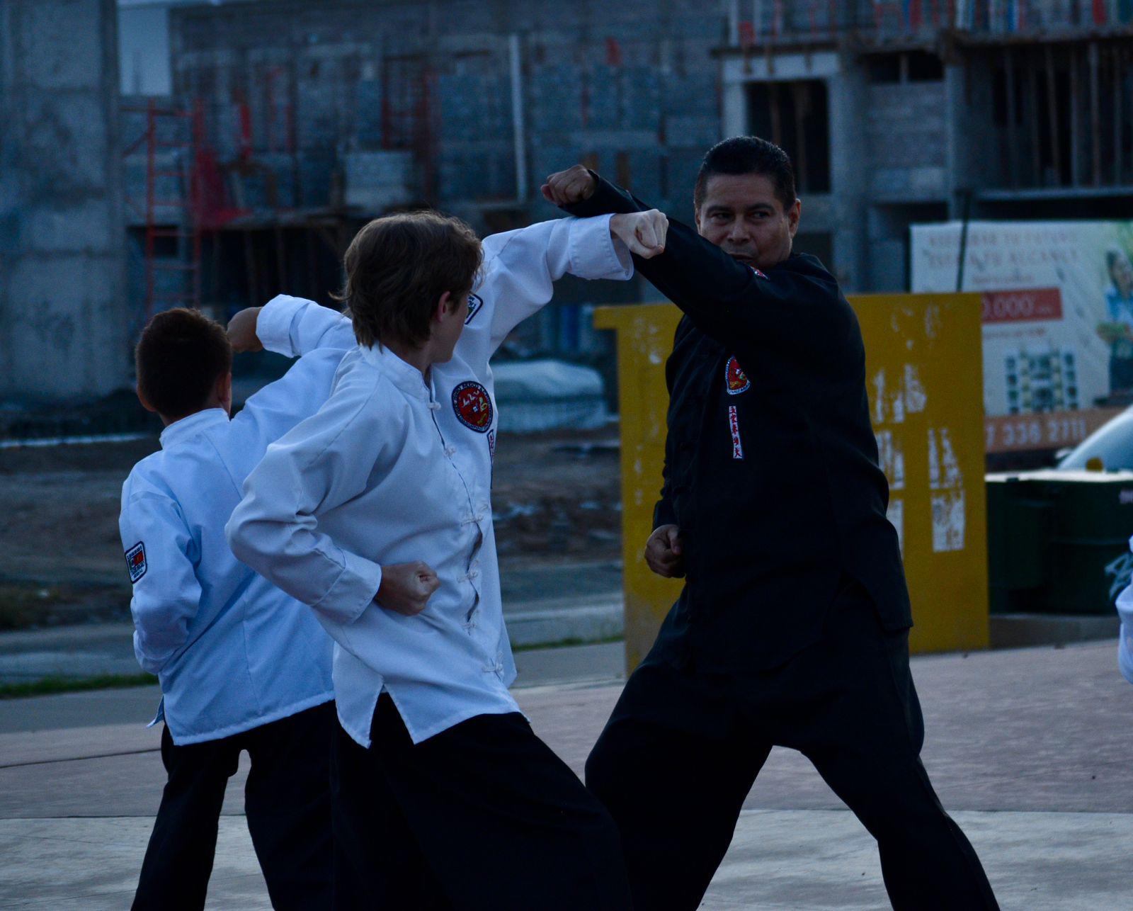 $!¡Ya son cinta blanca, en kung fu!
