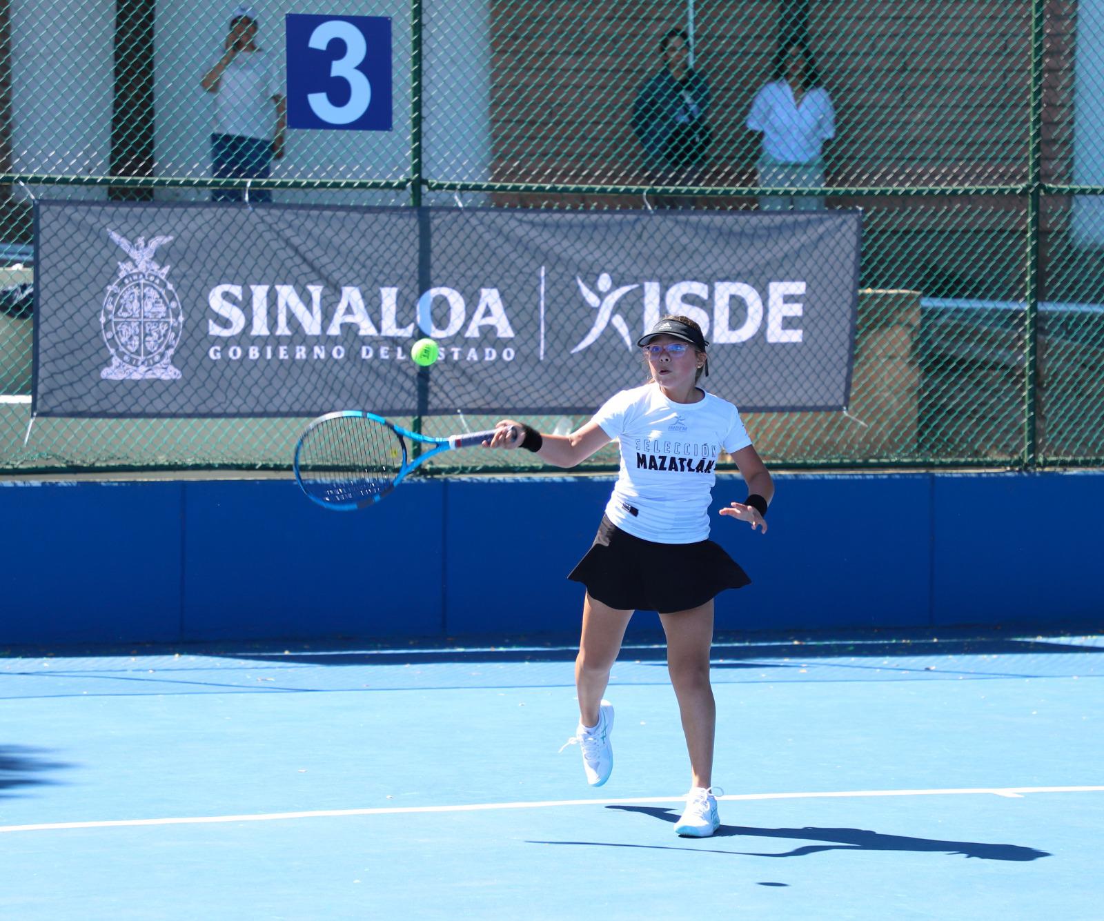 $!Concluye con éxito el tenis en etapa estatal de Juegos Conade