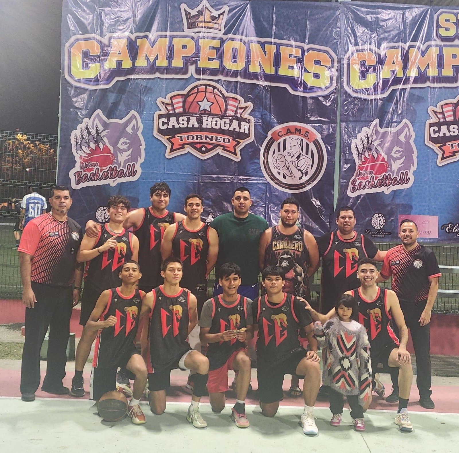 $!Dugasa se consagra campeón de Baloncesto Casa Hogar