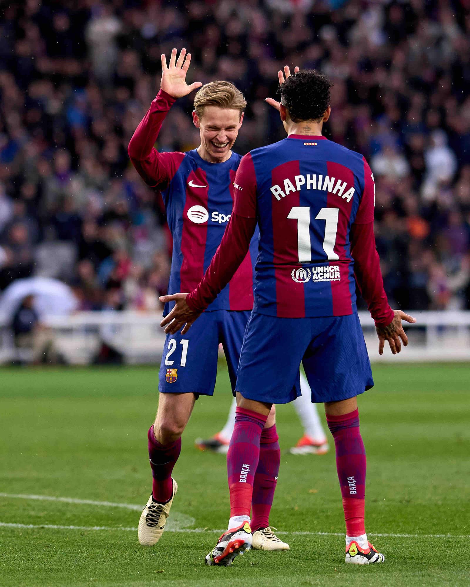 $!Barcelona golea al Getafe y se pone segundo de la tabla
