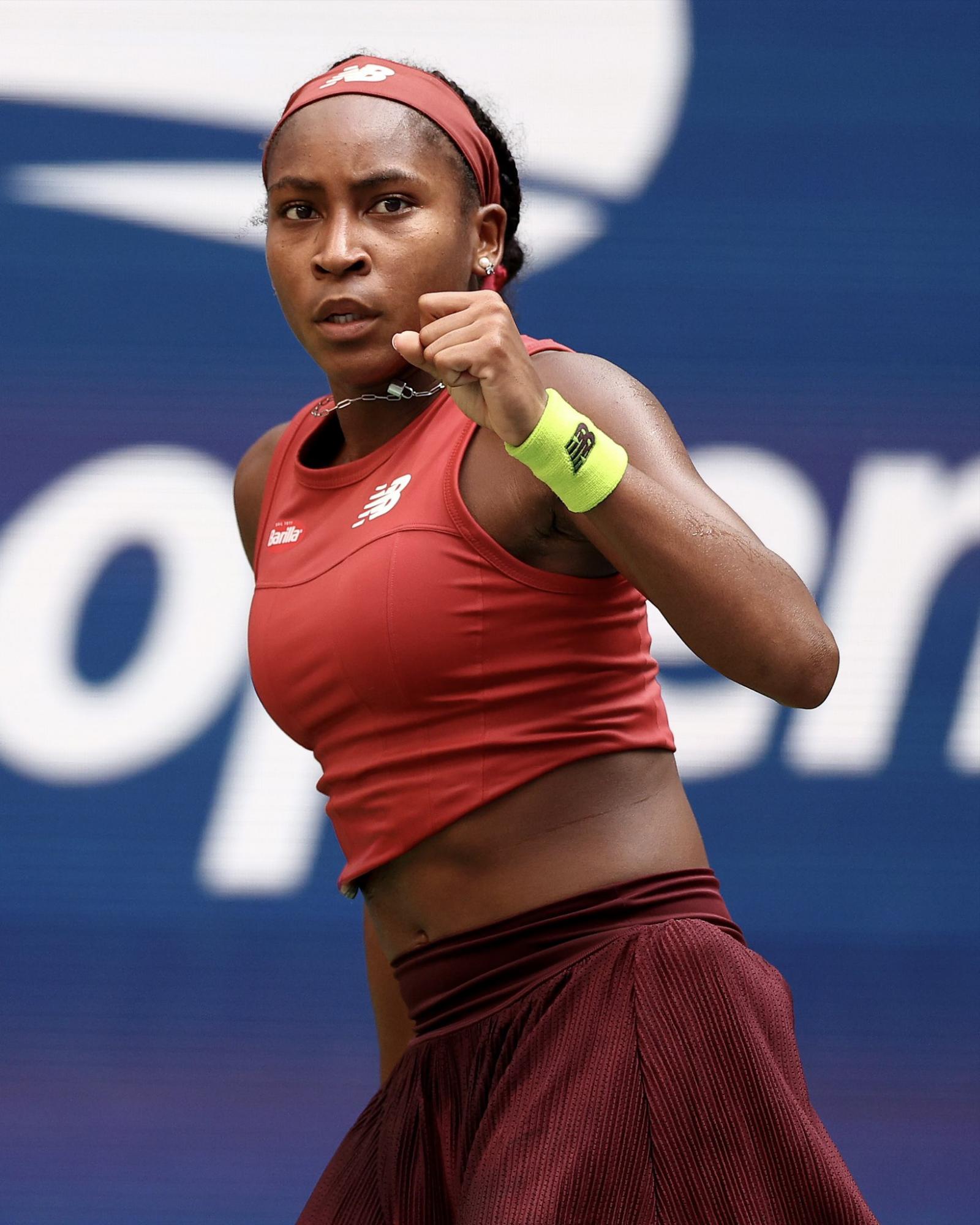 $!Coco Gauff arrolla a Jelena Ostapenko en 68 minutos y vuela a las semifinales