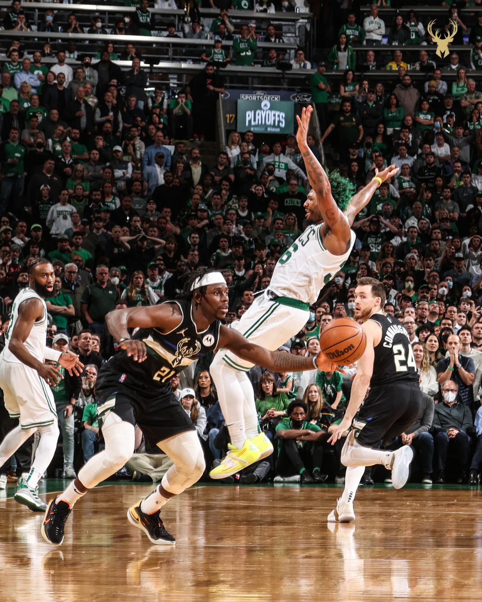 $!Milwaukee Bucks se roba la victoria del TD Garden ante Boston Celtics