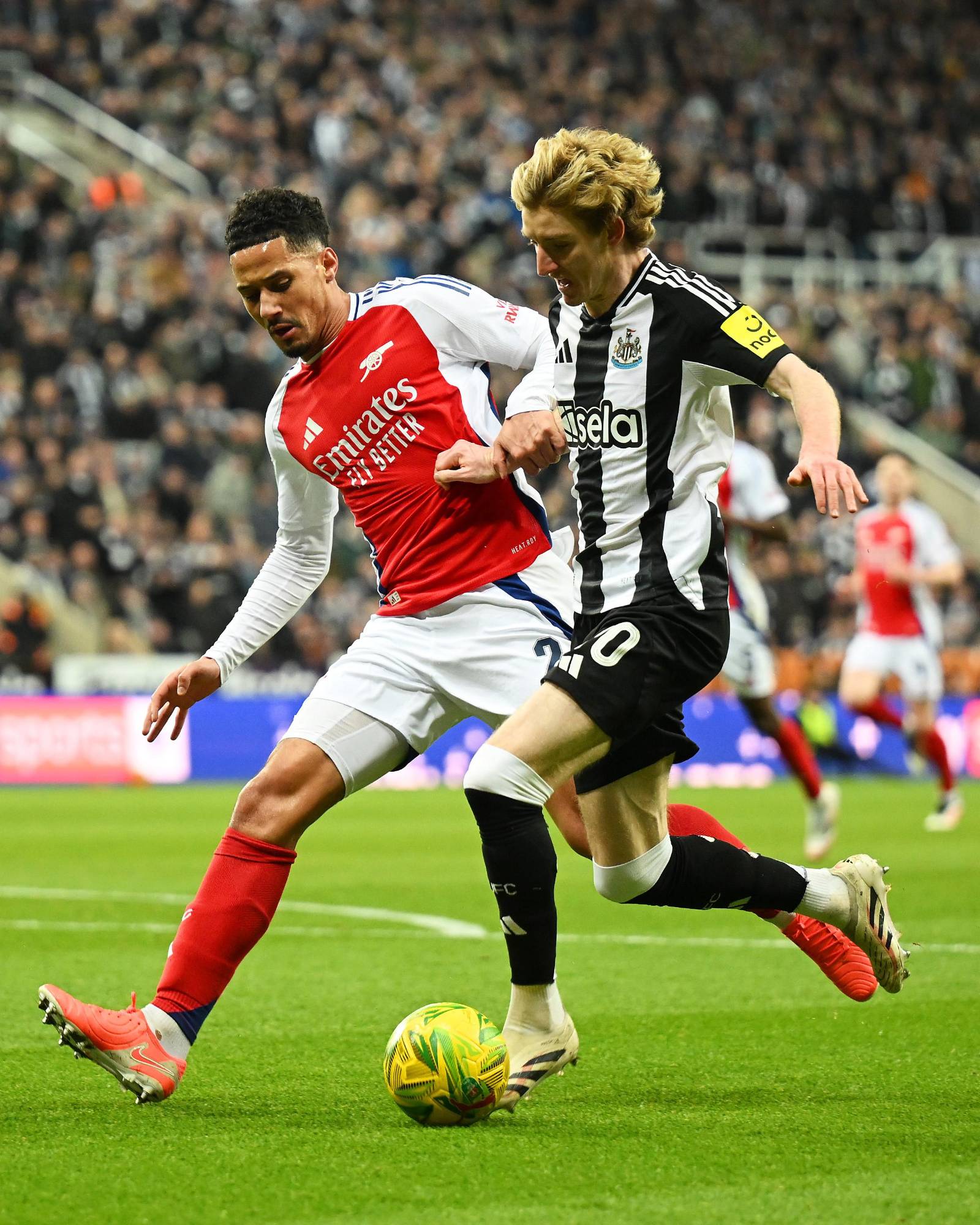$!Arsenal eliminado de la Copa de la Liga tras caer ante Newcastle