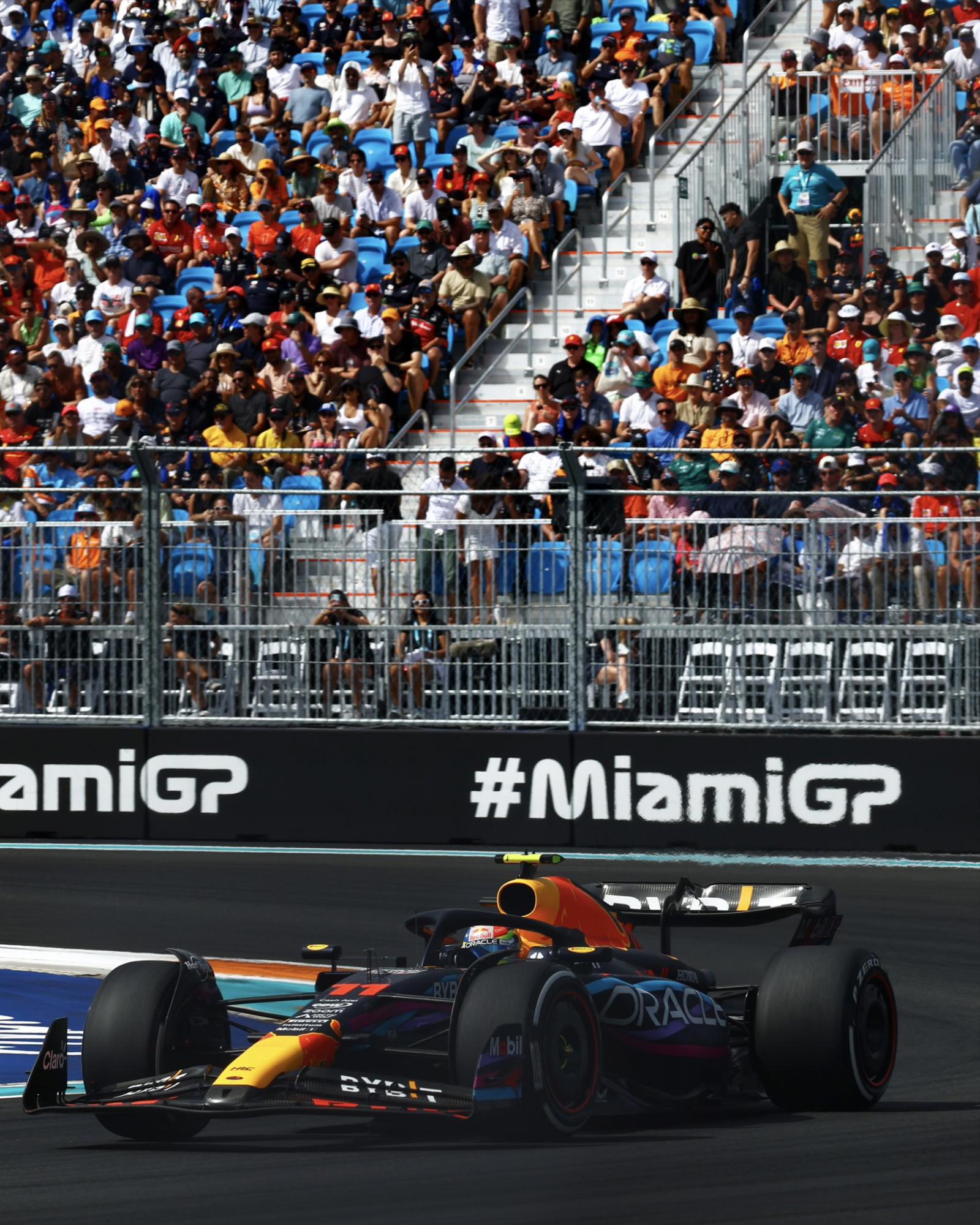 $!Checo Pérez es segundo en Miami; Verstappen gana