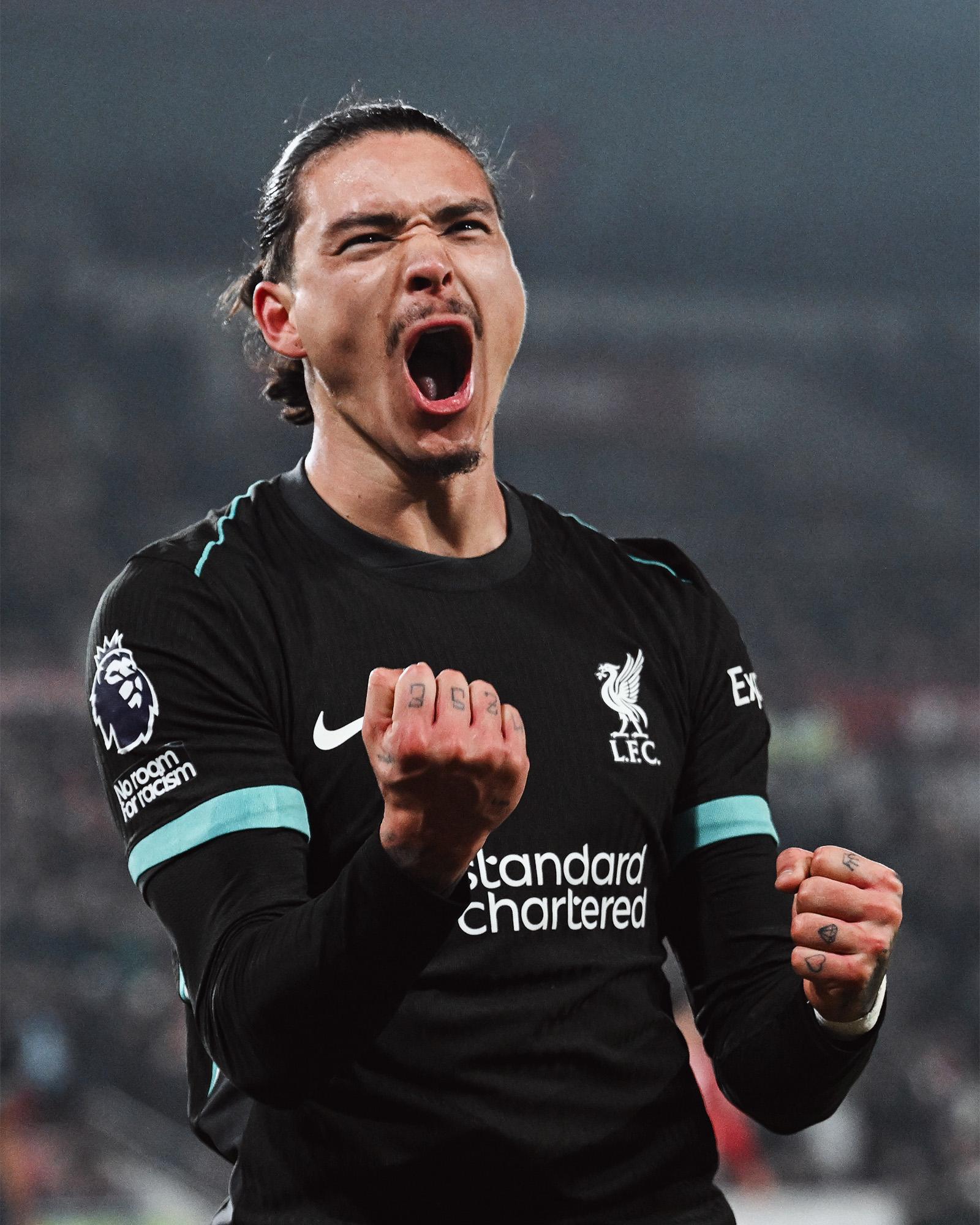 $!Liverpool vence a Brentford en tiempo de reposición con doblete de Darwin Núñez