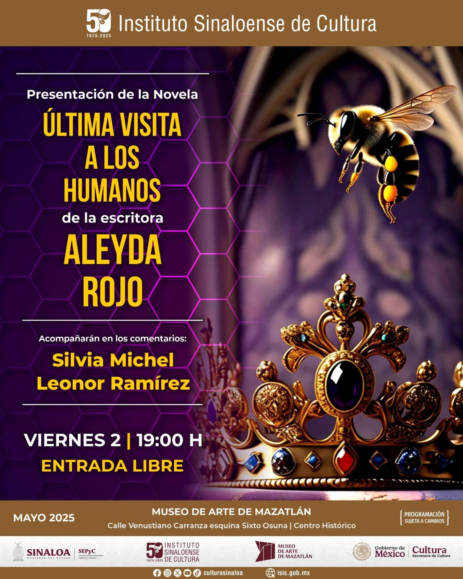 $!La obra se presentará el viernes 2 de mayo en el Museo de Arte de Mazatlán.