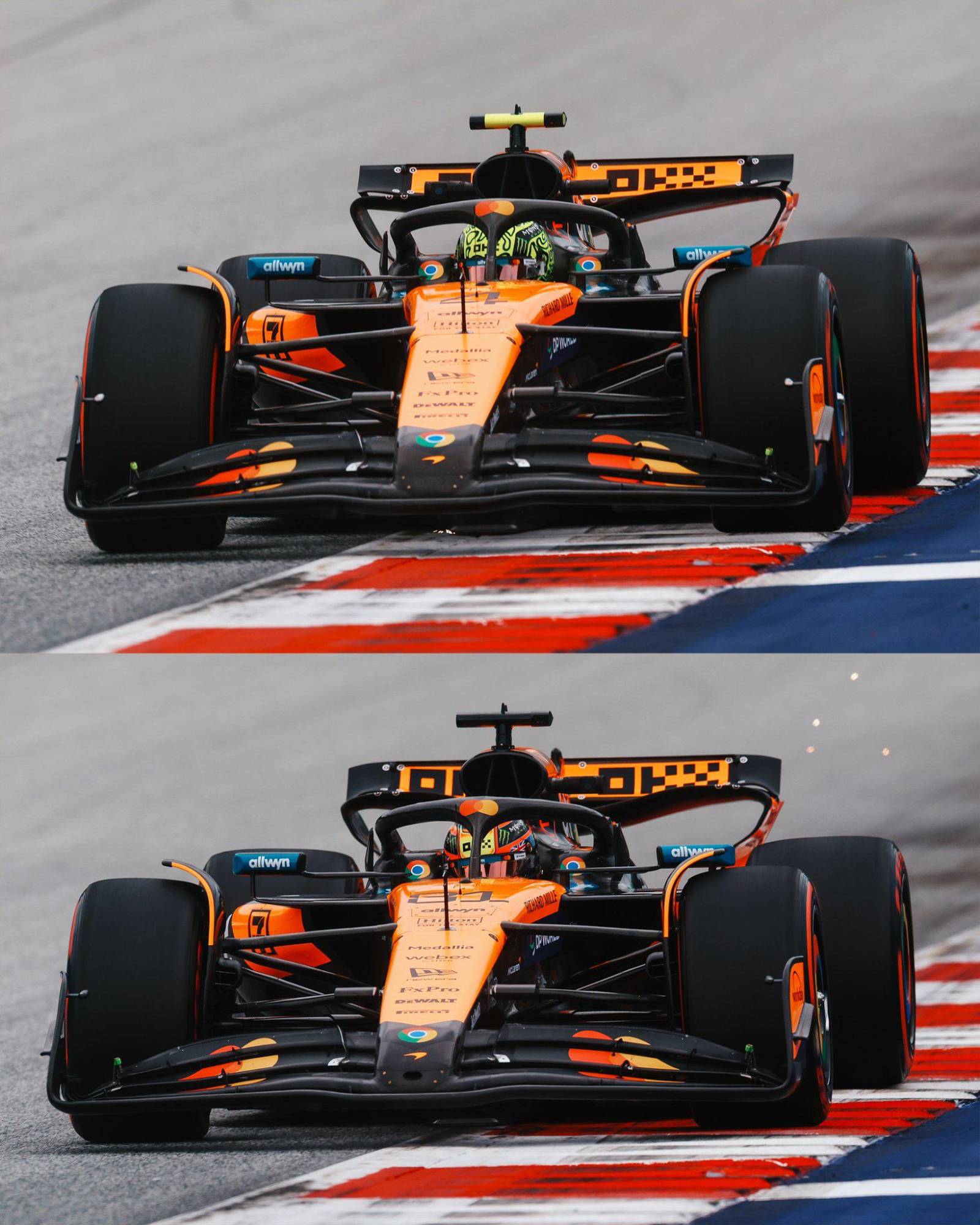 $!Norris impone condiciones en Austria; Dunne y Bortoleto brillan en el regreso europeo de la F1