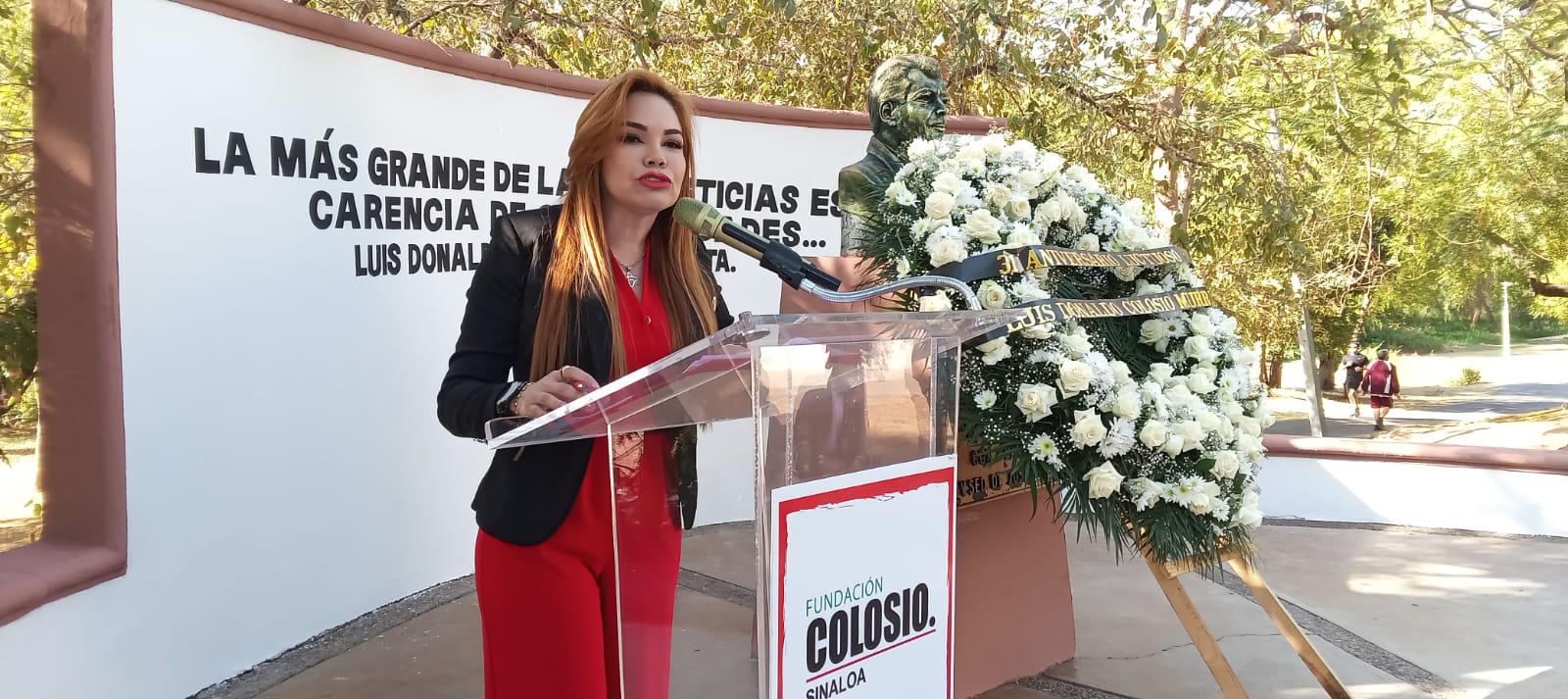 $!Conmemoran en Culiacán 31 aniversario luctuoso de Luis Donaldo Colosio
