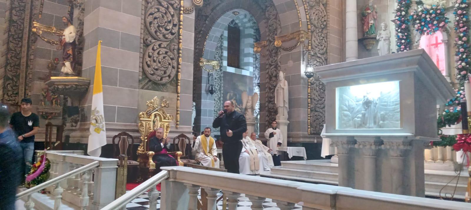 $!Pide Obispo a la Virgen de la Inmaculada Concepción que no haya huracanes ni Covid ni violencia
