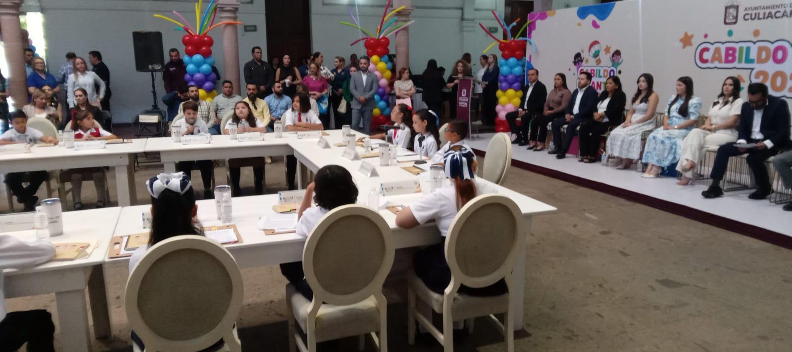 $!Niñas y niños protagonizan Cabildo Infantil 2025 con miras de mejorar a Culiacán