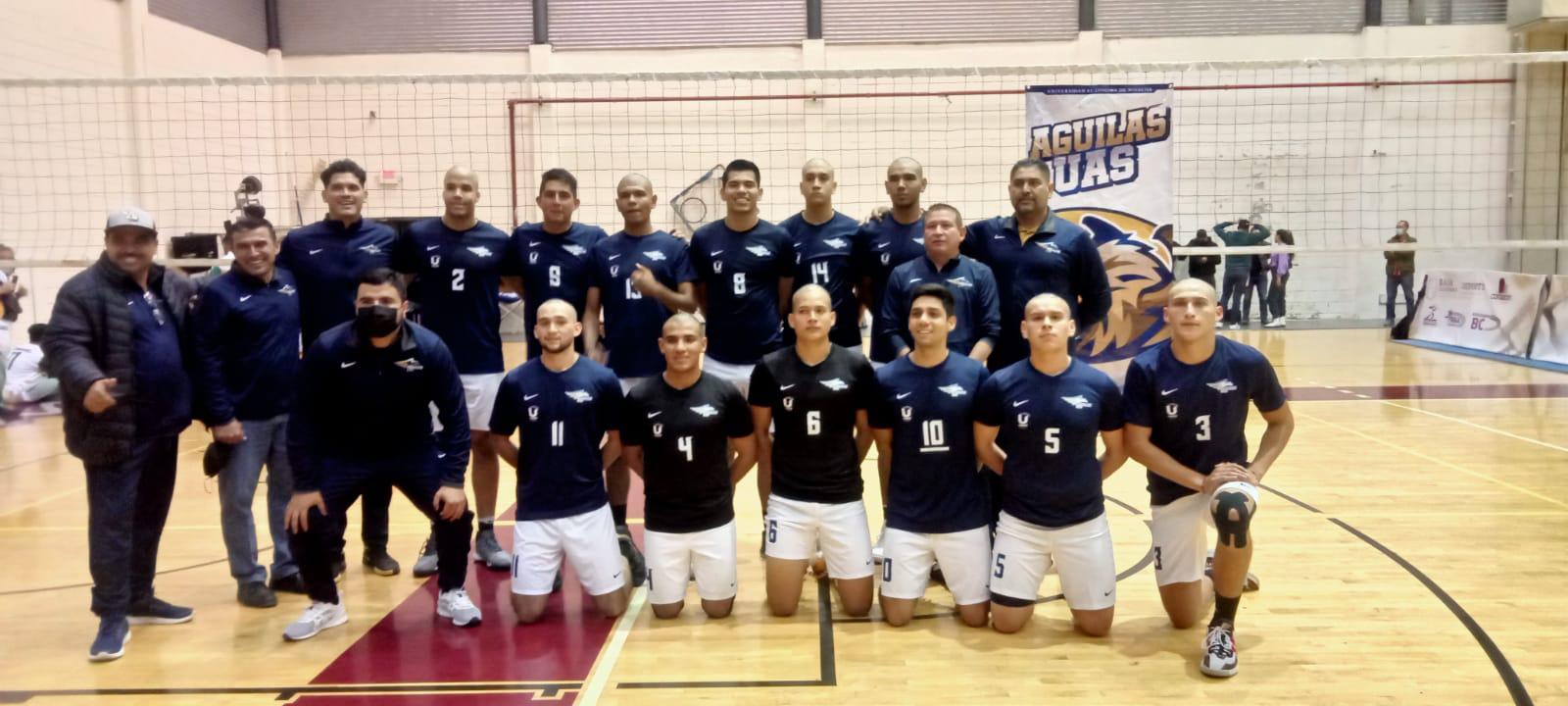 $!Águilas UAS vuela a la Universiada Nacional en voleibol de sala