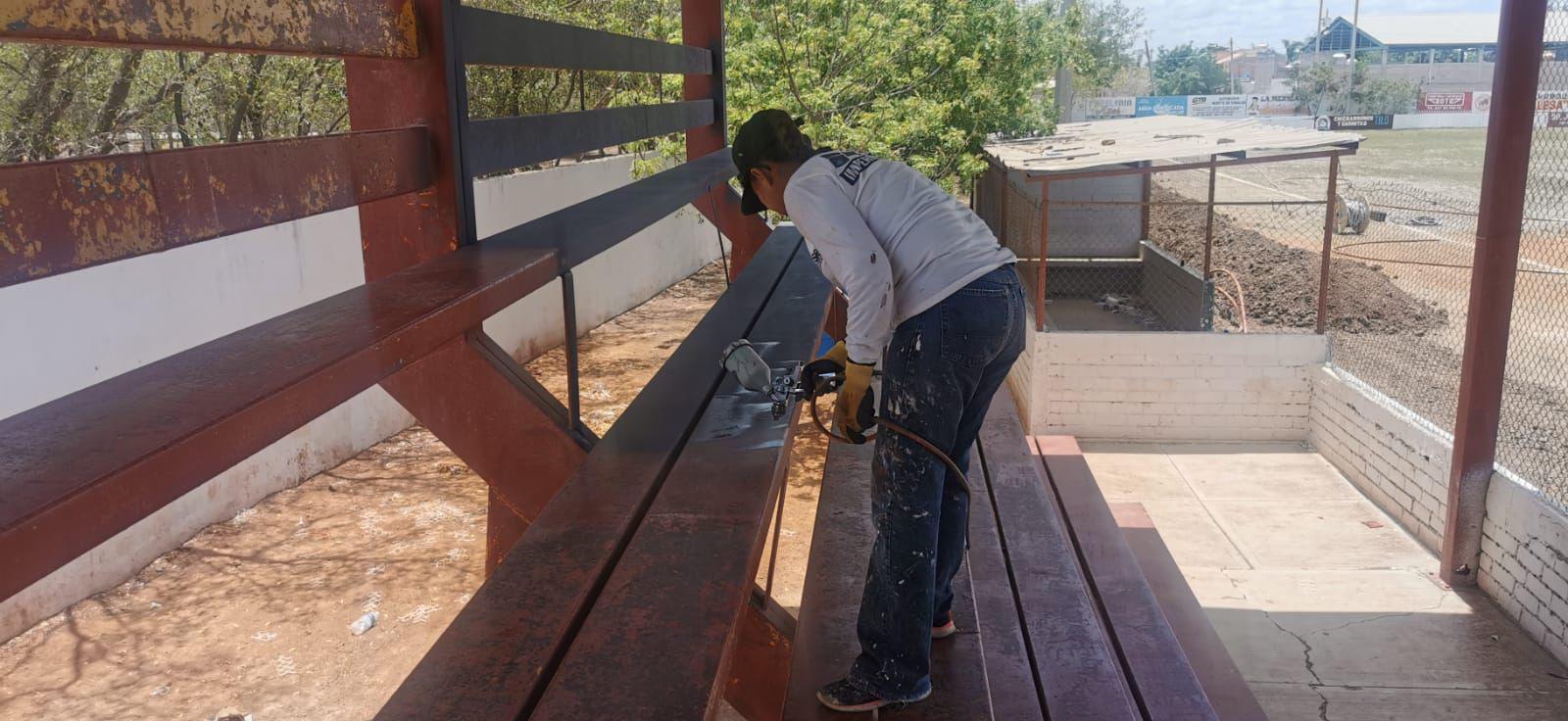 $!PIDS remodela estadio de beisbol de Adolfo Ruiz Cortines II
