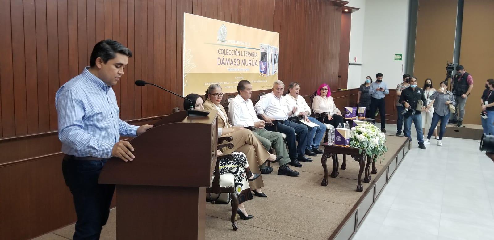 $!Reúne el Congreso de Sinaloa la obra literaria de Dámaso Murúa