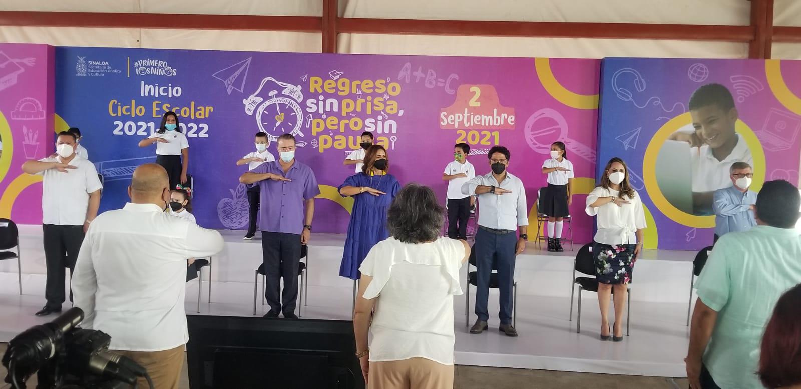 $!Sinaloa inicia clases en modalidad presencial; regresan mil 157 escuelas