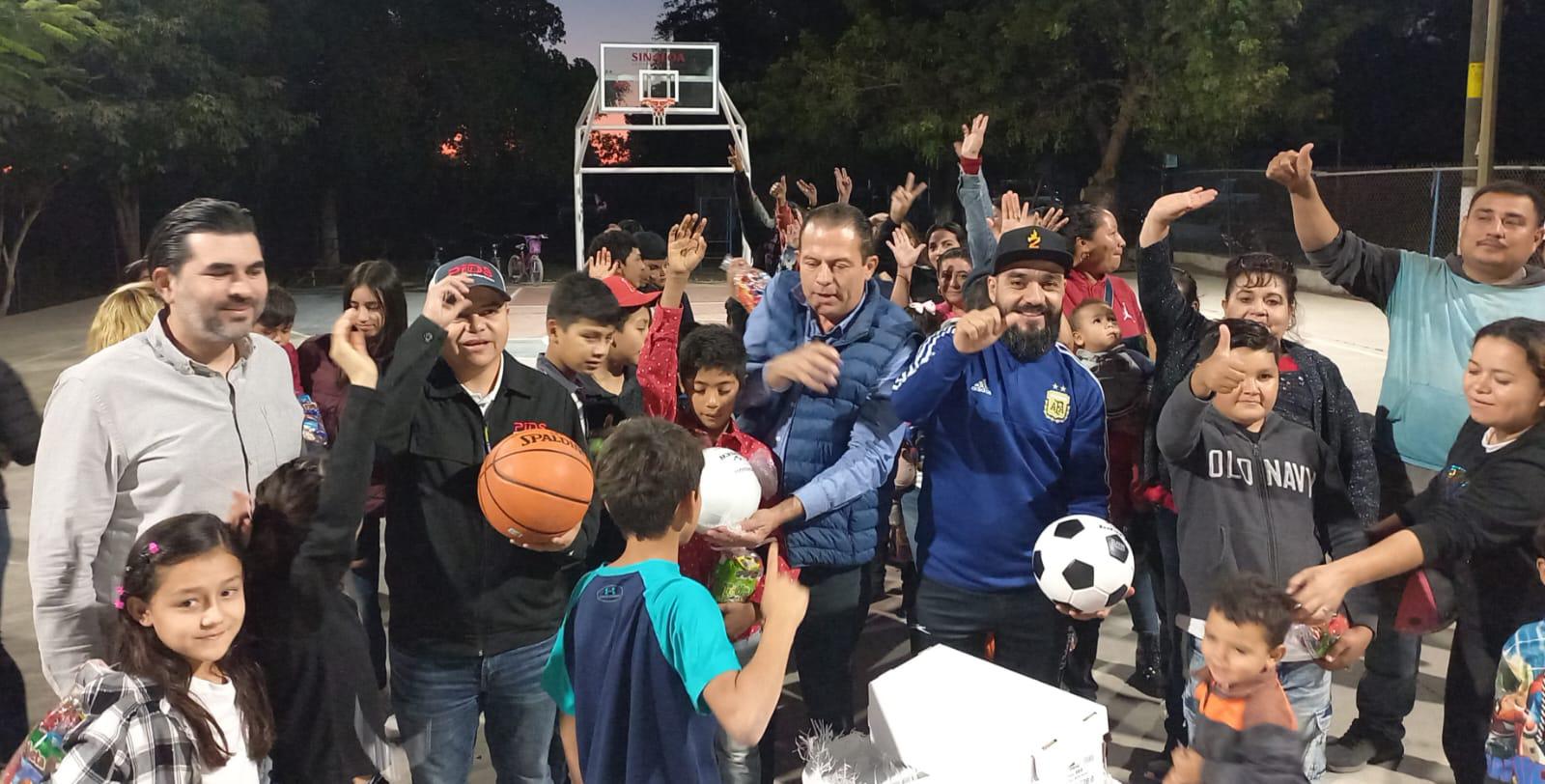 $!Rehabilita PIDS espacio deportivo en La Mojonera, en Culiacán