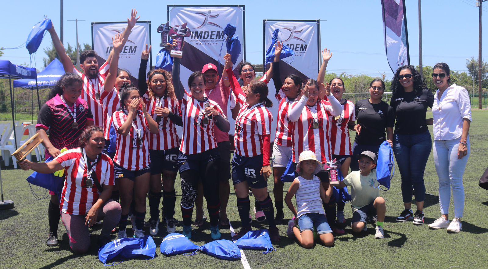 $!Lácteos Ibarra, primer monarca del Nacional de Futbol 7 Femini Cup