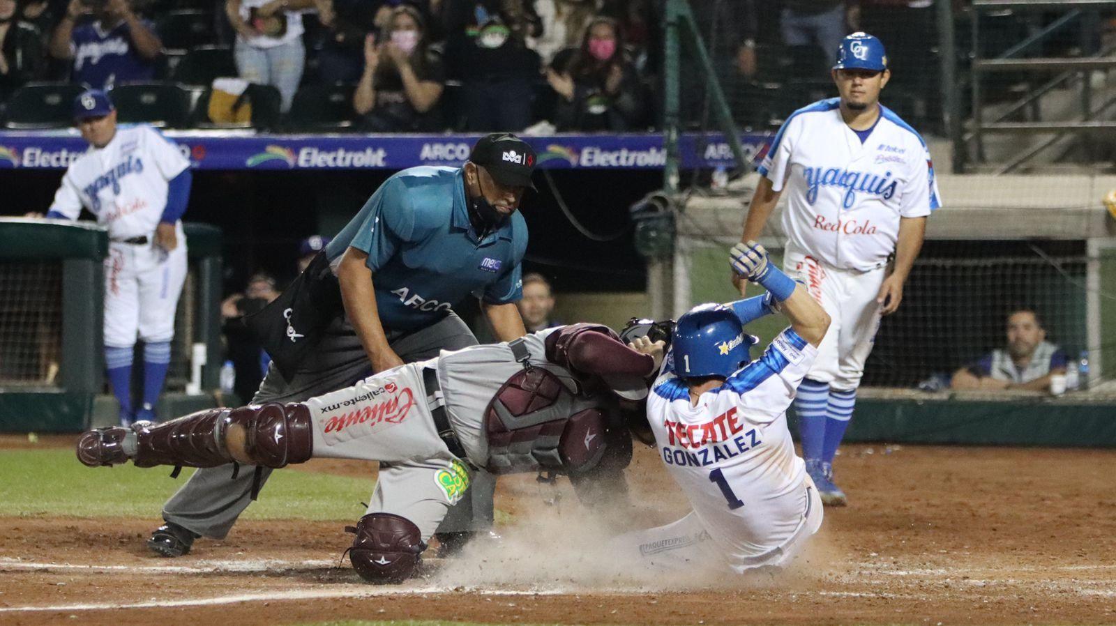 $!Tomateros empata la serie ante Yaquis al ganar juego de 12 entradas