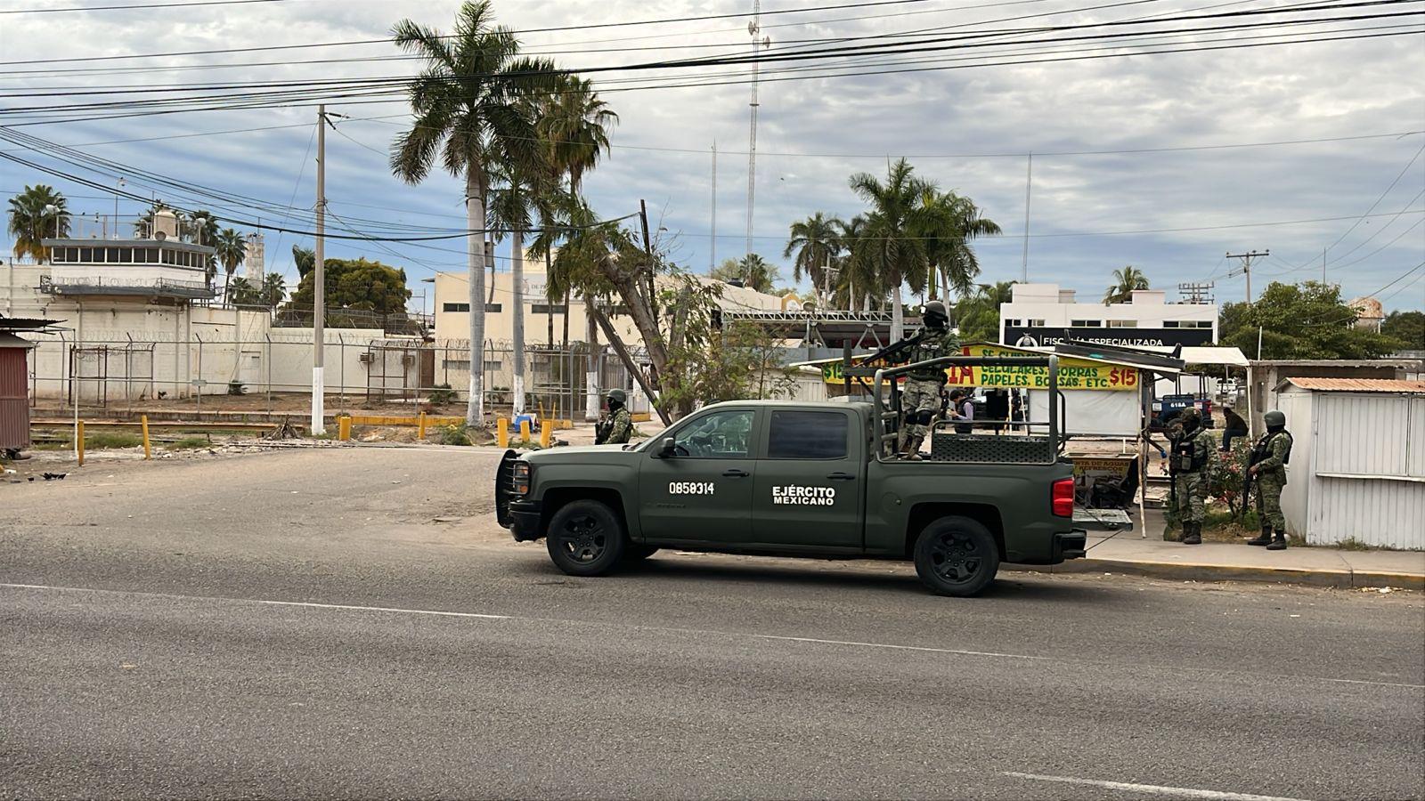 $!Aseguran penal de Aguaruto tras reporte de enfrentamiento, en Culiacán