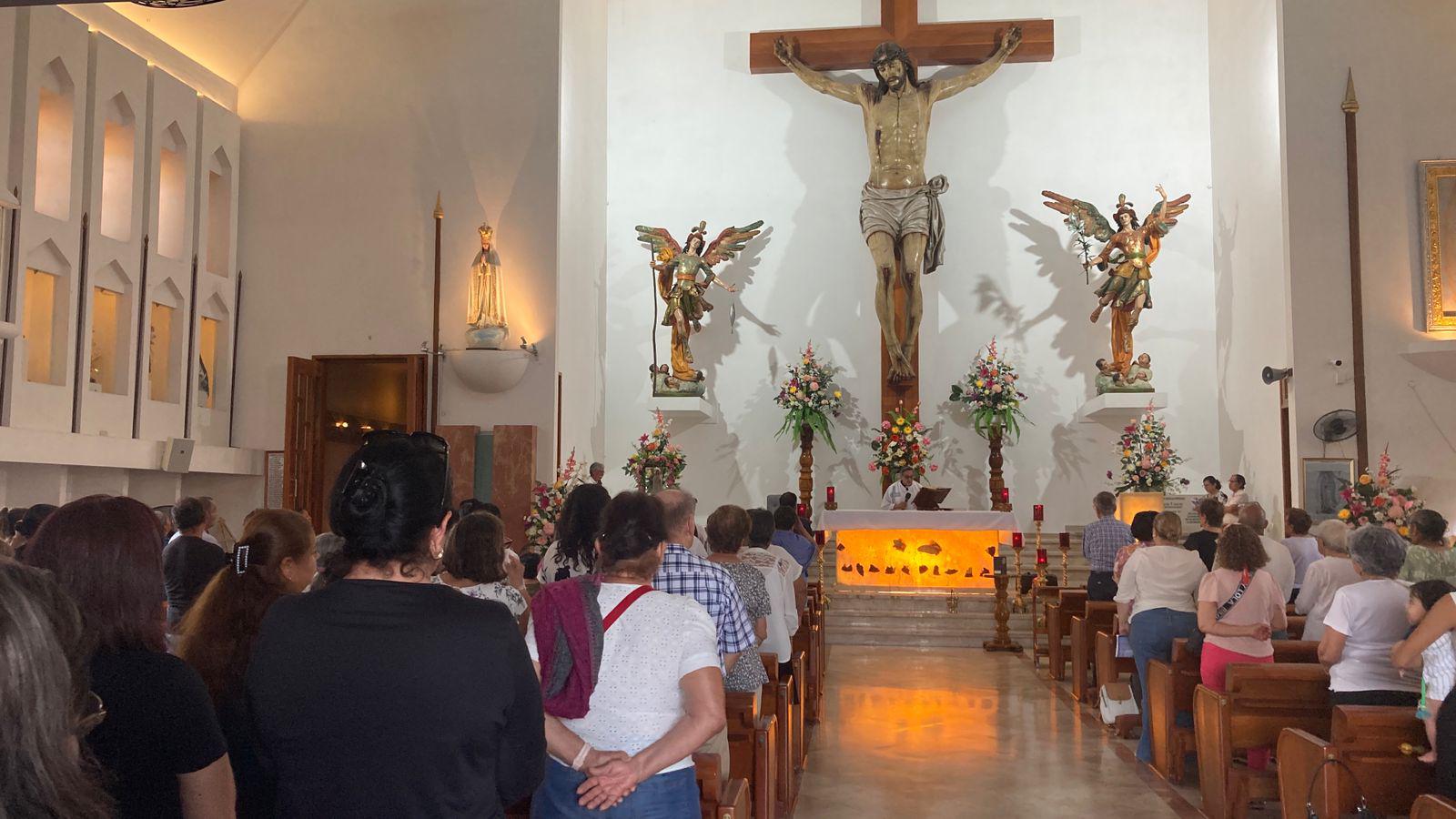 $!Cumplen feligreses de la Montuosa con la quinta peregrinación en los festejos de la Virgen de Fátima