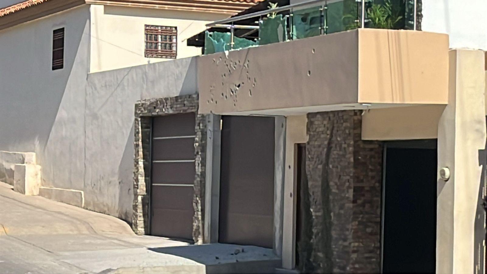 $!Balean una residencia en la colonia República Mexicana, en Culiacán