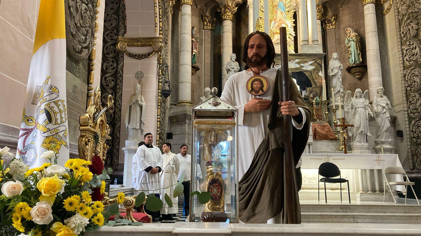 $!Pide Obispo de la Diócesis de Mazatlán a San Judas Tadeo por la paz y la seguridad en Sinaloa