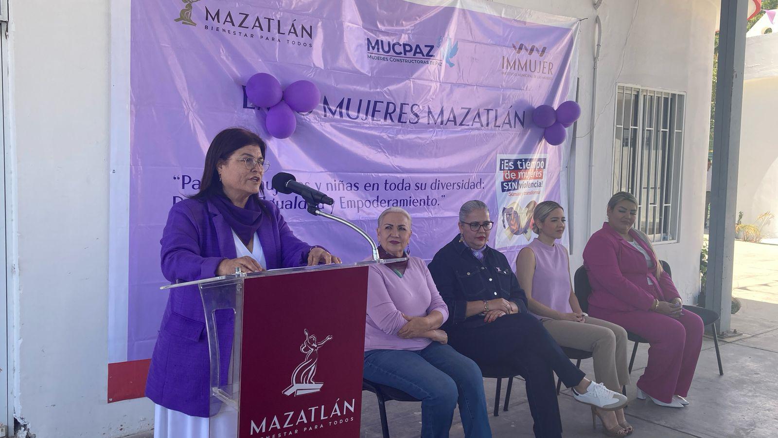 $!Inauguran en Mazatlán la primer a Unidad de Empoderamiento de las Mujeres