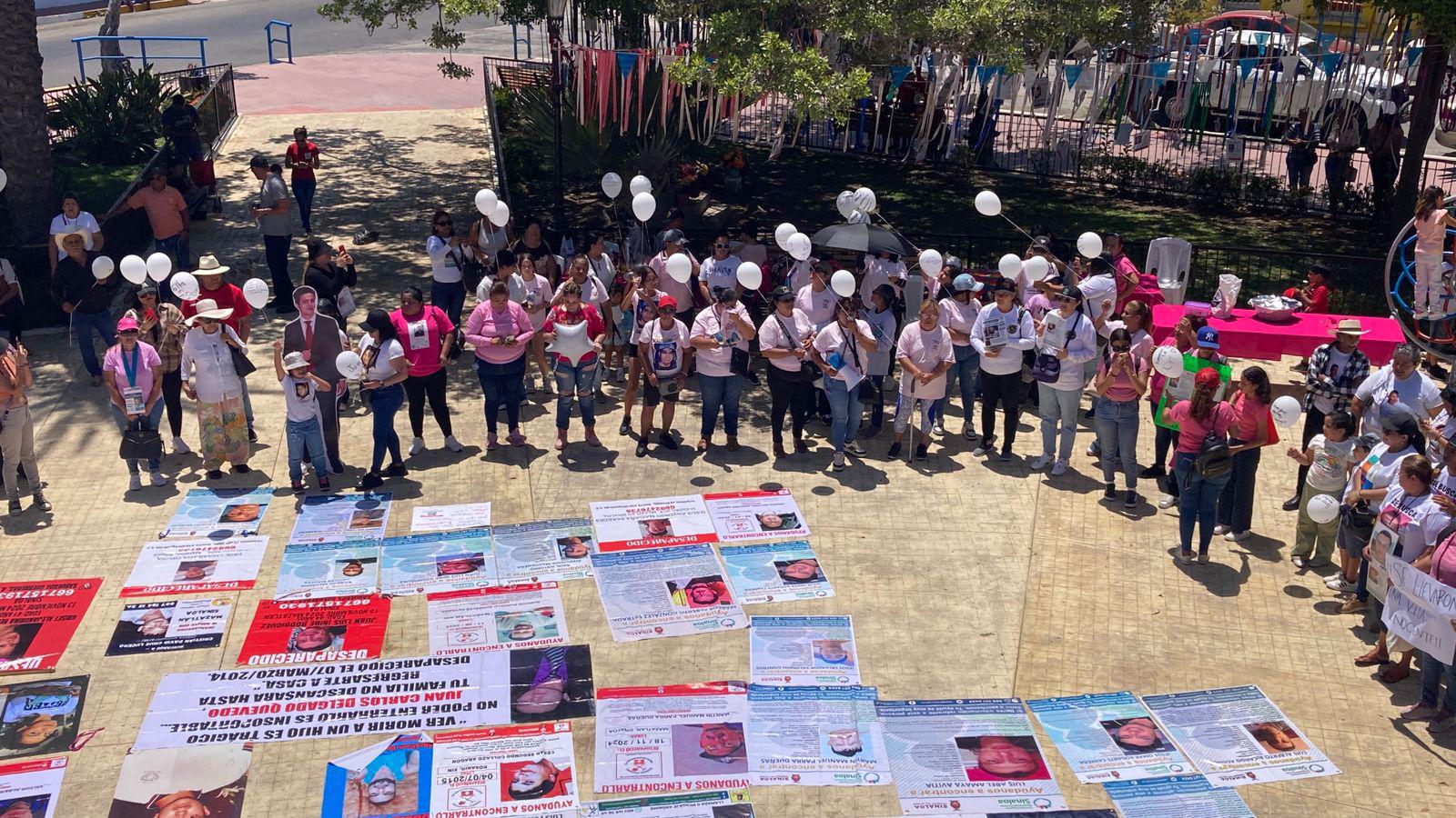 $!‘10 de mayo no es de fiesta, es de lucha y de ‘protesta’, el clamor de las madres rastreadoras de Mazatlán