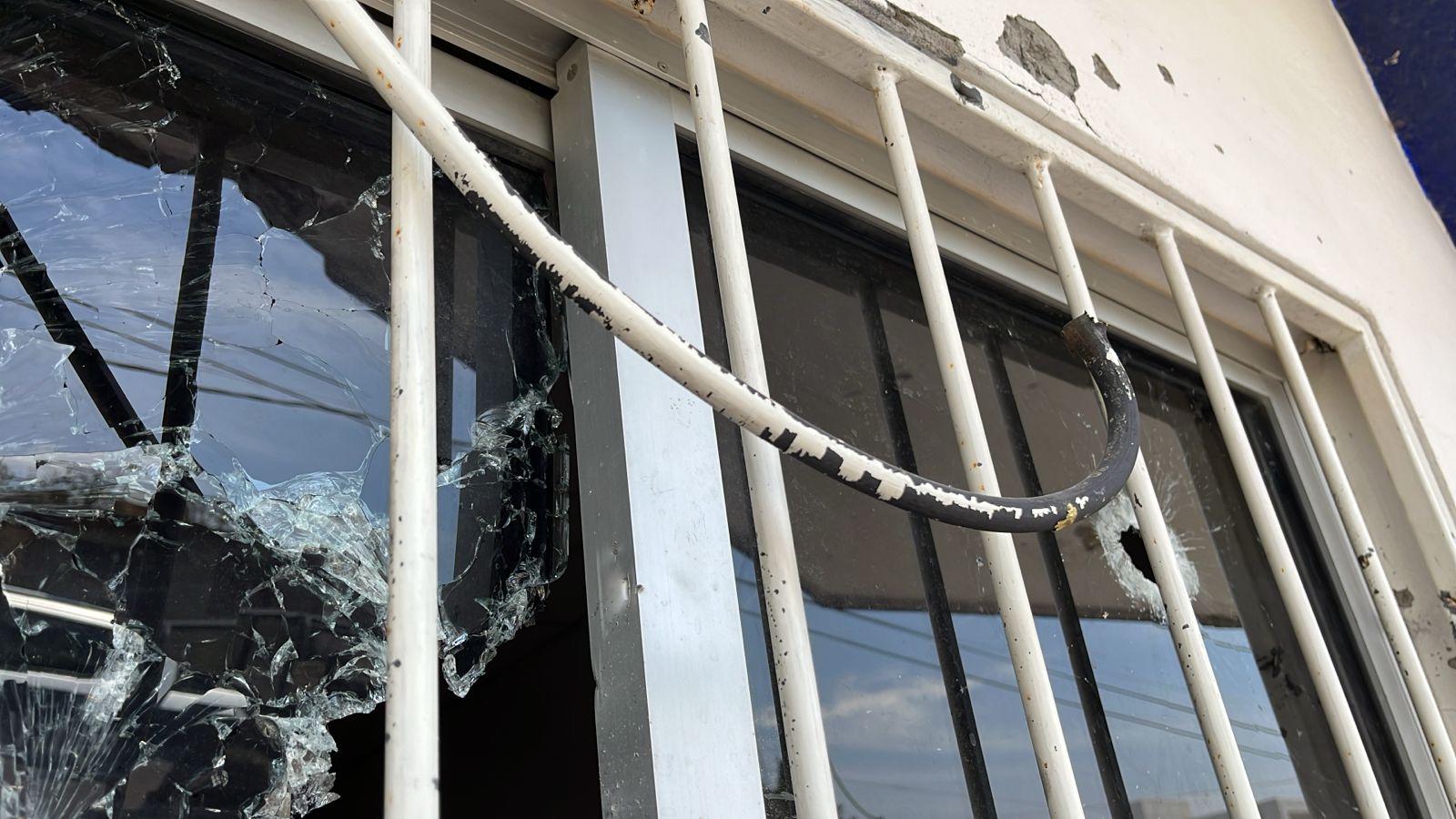 $!Disparan más de mil balas contra caseta de la Policía Municipal