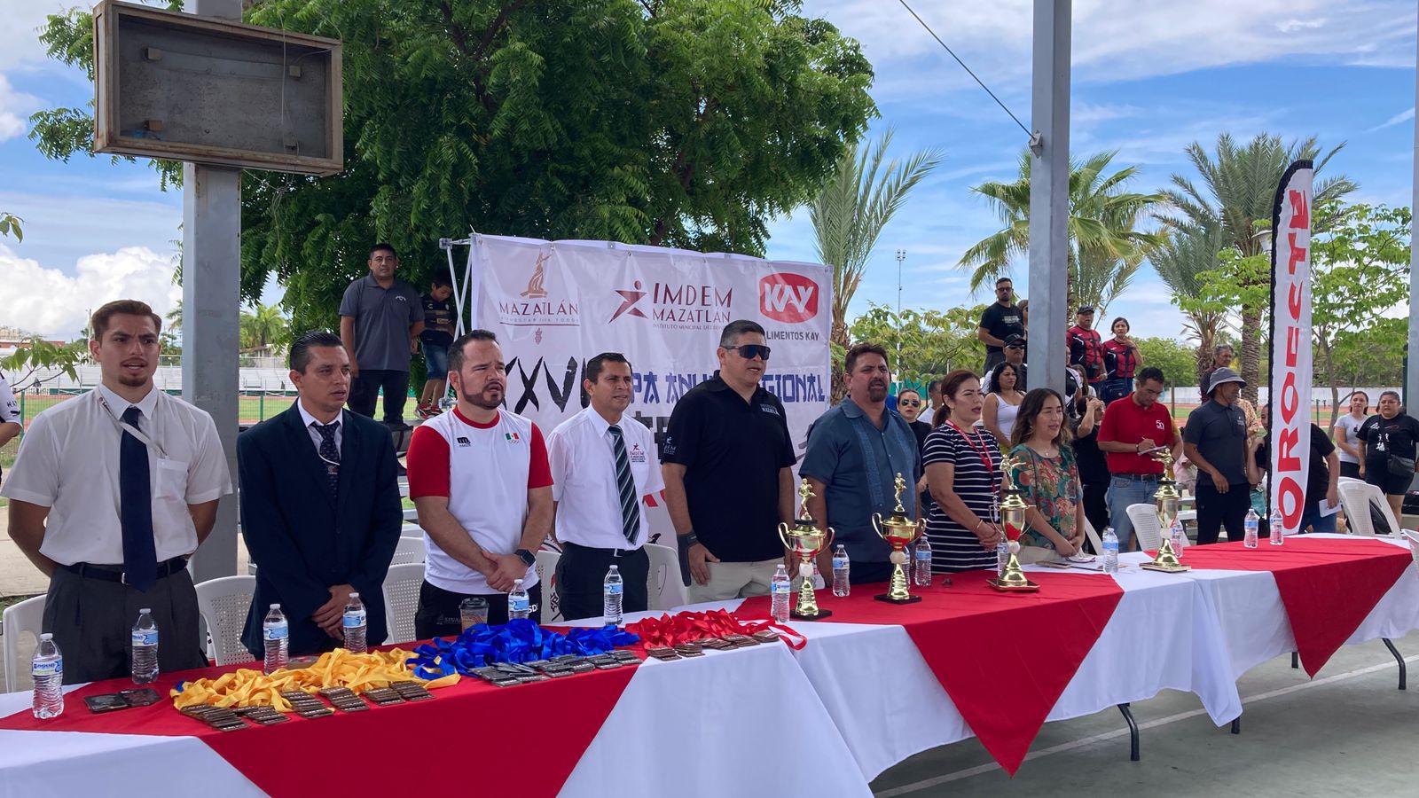 $!Celebran apertura de Copa Anual Regional de Karate Noroeste
