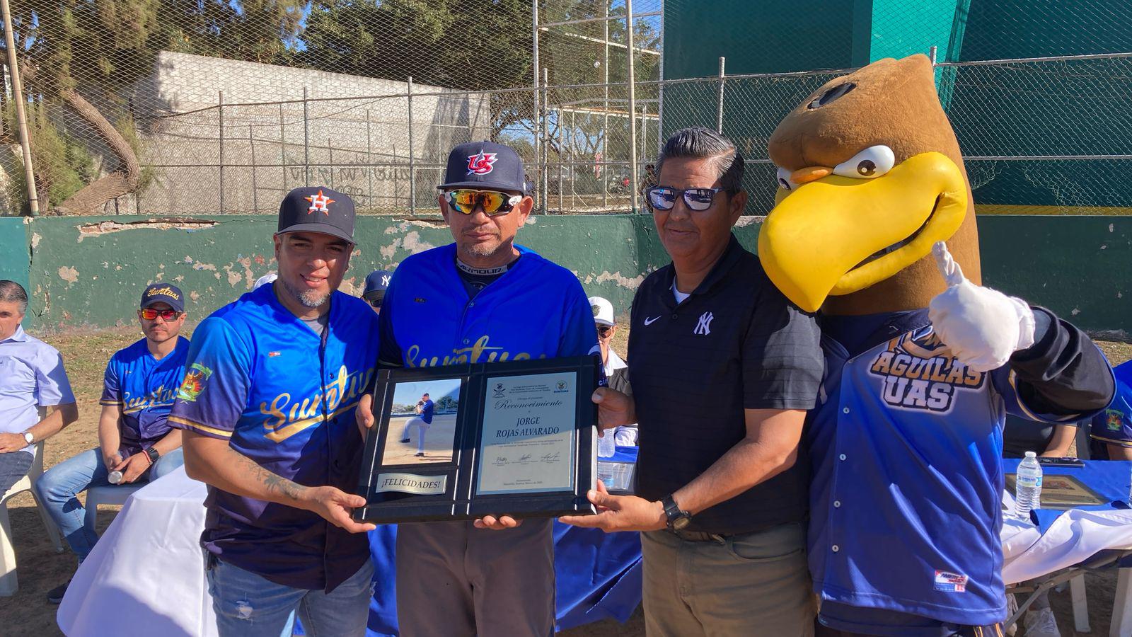$!Cantan playball en Liga de Beisbol Intersindical, en la UAS