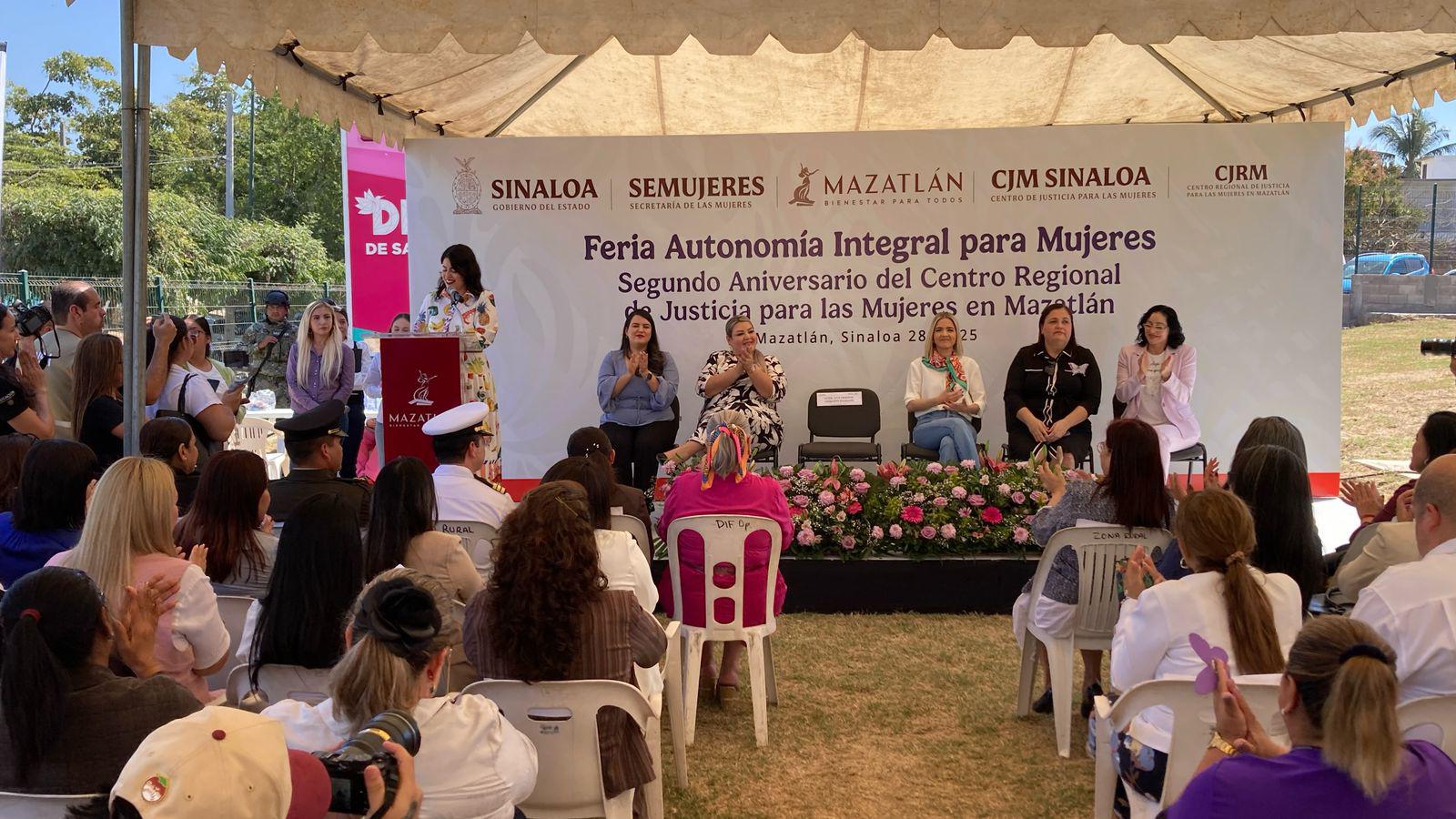 $!Celebra Centro Regional de Justicia para las Mujeres en Mazatlán su segundo año de vida