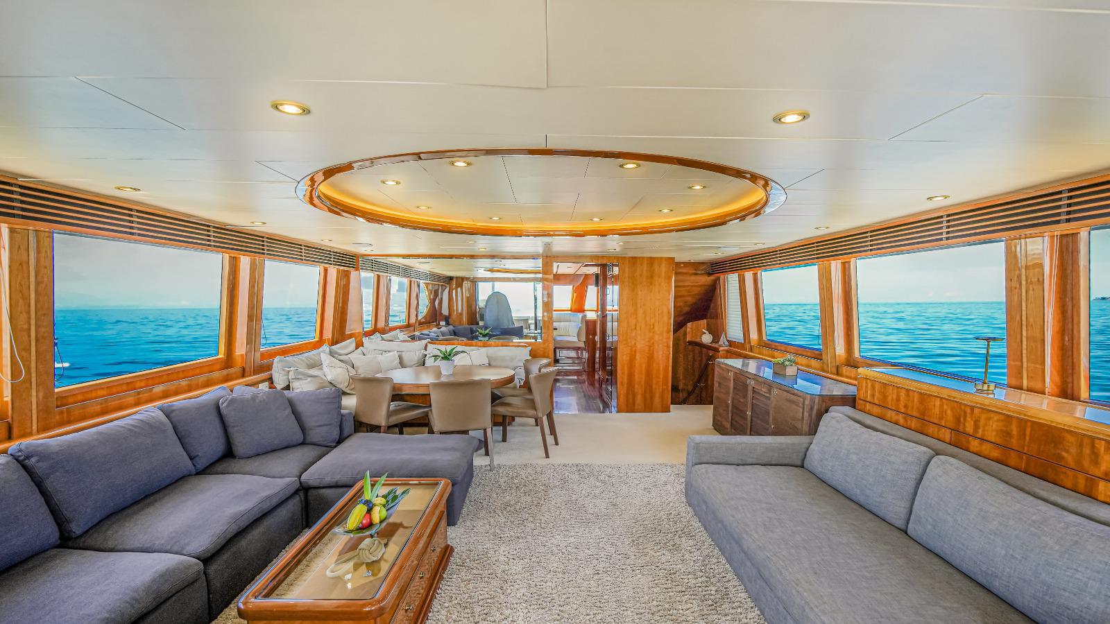 $!Interior de uno de los yates de lujo que ofrece Cabo Yacht World.
