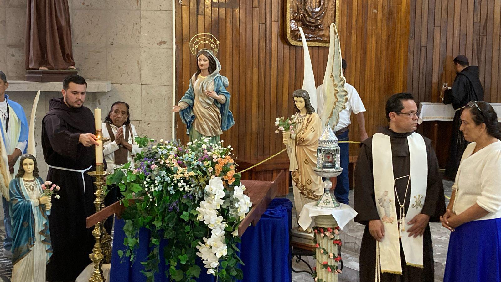 $!Virgen de Nazaret magnifica la esperanza de feligreses en Parroquia San Francisco de Asis