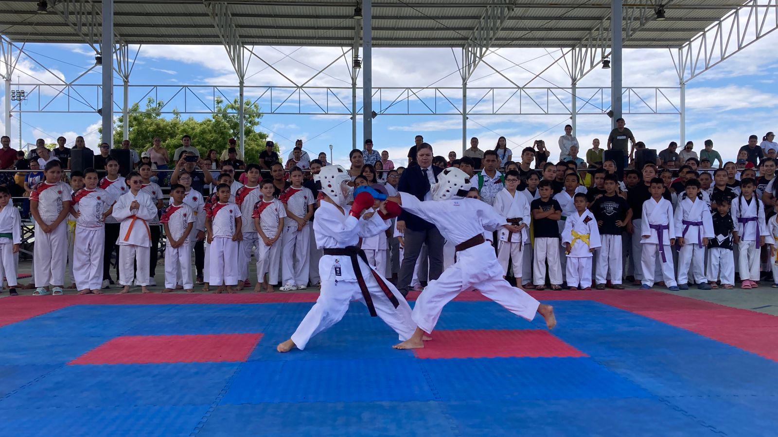 $!Celebran apertura de Copa Anual Regional de Karate Noroeste