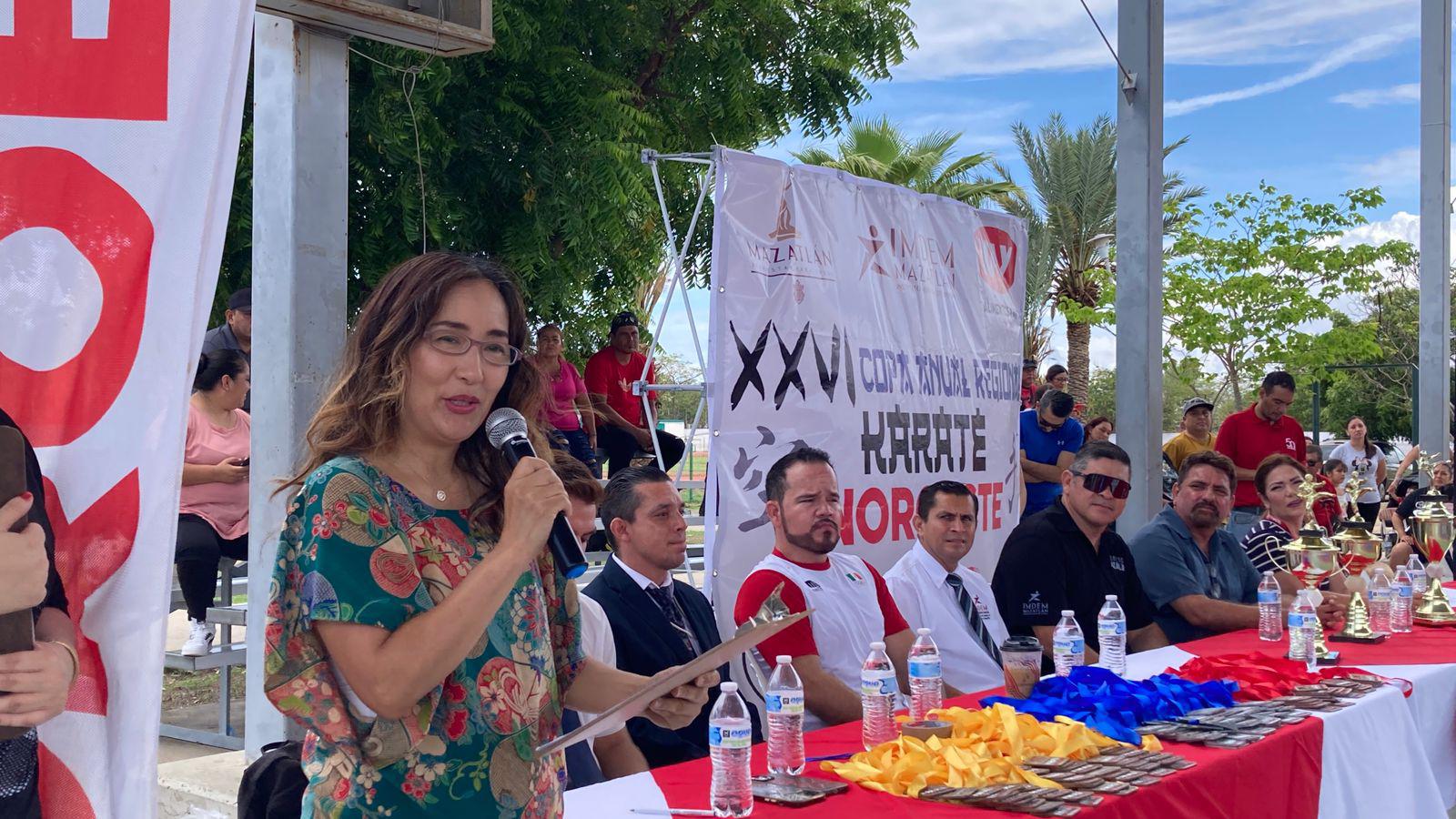 $!Celebran apertura de Copa Anual Regional de Karate Noroeste