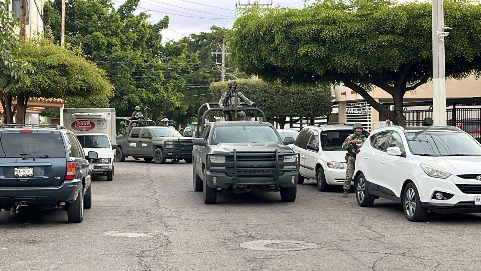 $!Autoridades despliegan operativo en Las Quintas tras reporte de balaceras