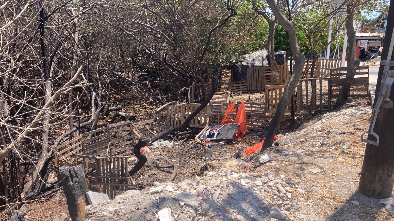 $!Basura e invasiones se apoderan del Estero del Infiernillo previo a la temporada de lluvias