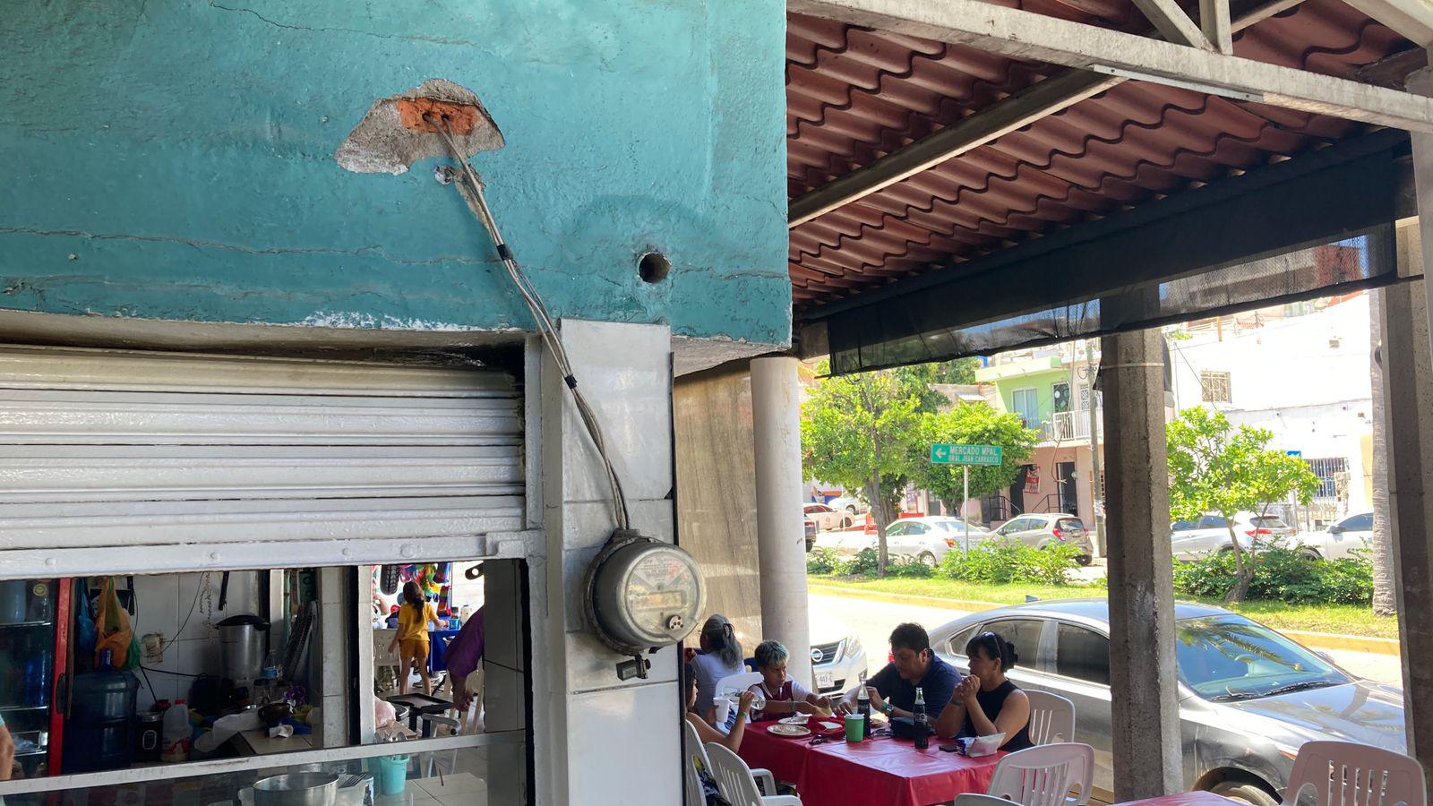 $!Buscarán locatarios ayuda con Ayuntamiento para mantenimiento del mercado Juan Carrasco, en Mazatlán
