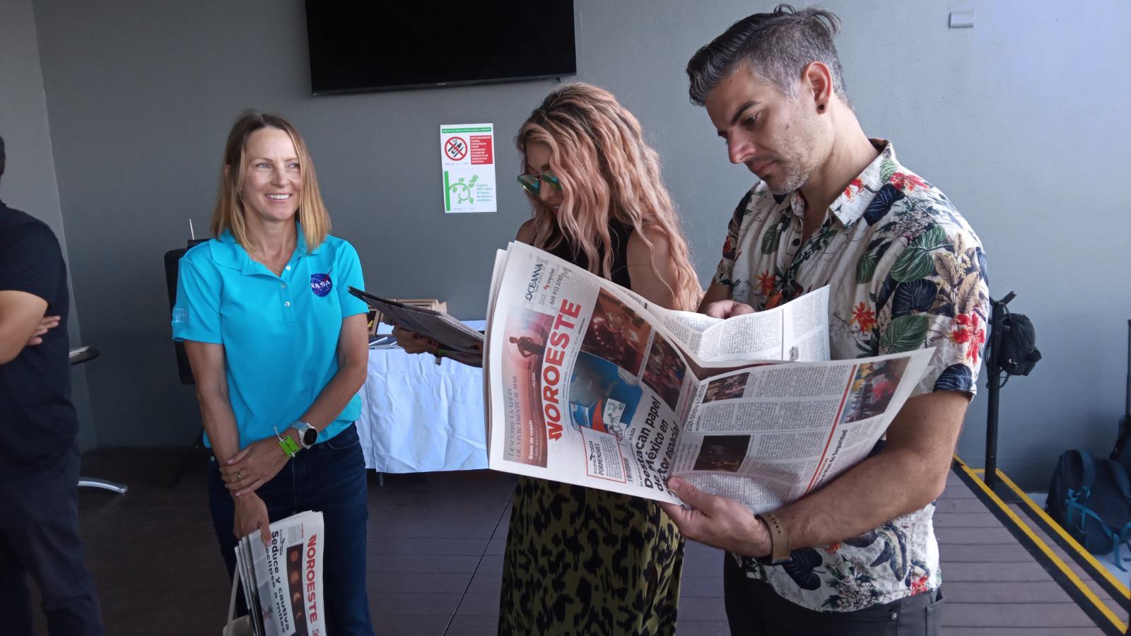 $!Se llevan a la NASA ejemplares de Datemex por la cobertura del Eclipse Total de Sol