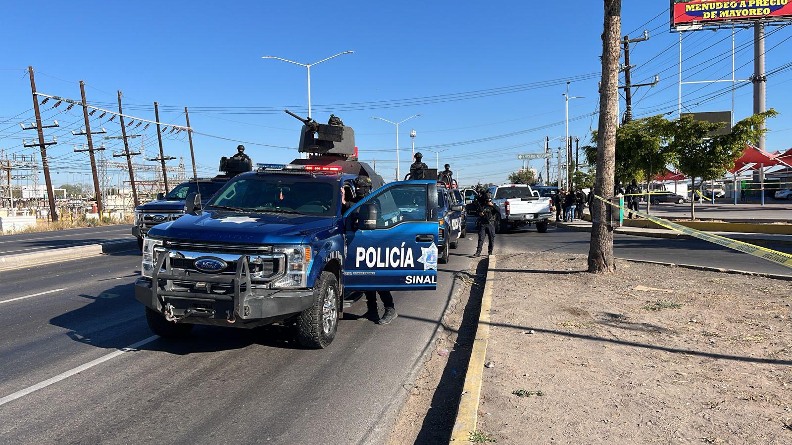 $!Atacan a balazos a personal de la Fiscalía de Sinaloa al sur de Culiacán