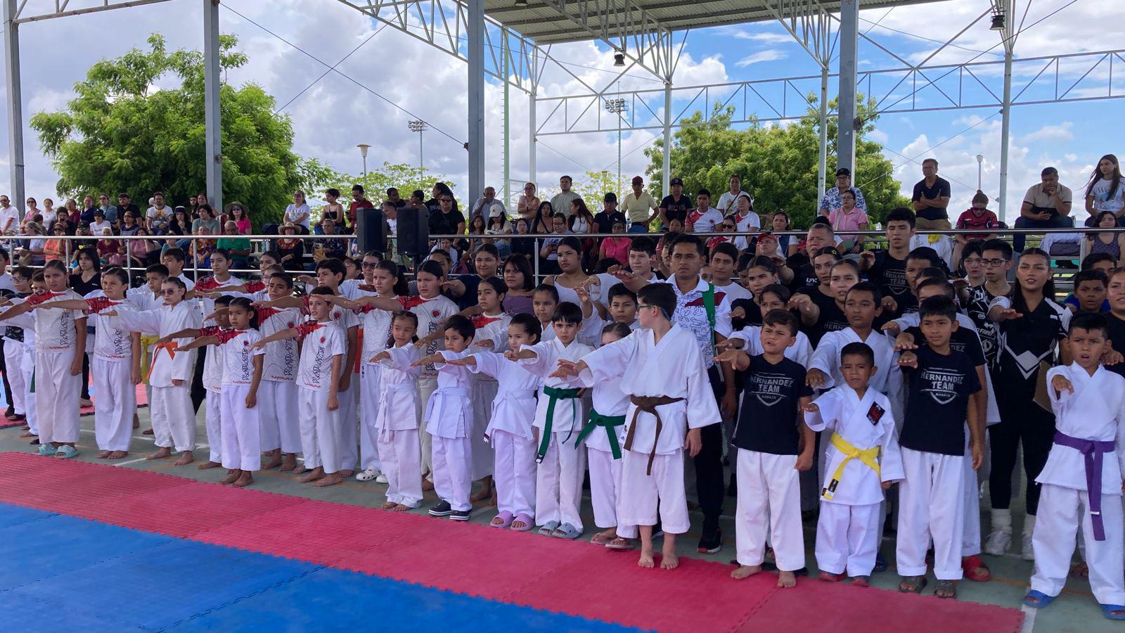 $!Celebran apertura de Copa Anual Regional de Karate Noroeste