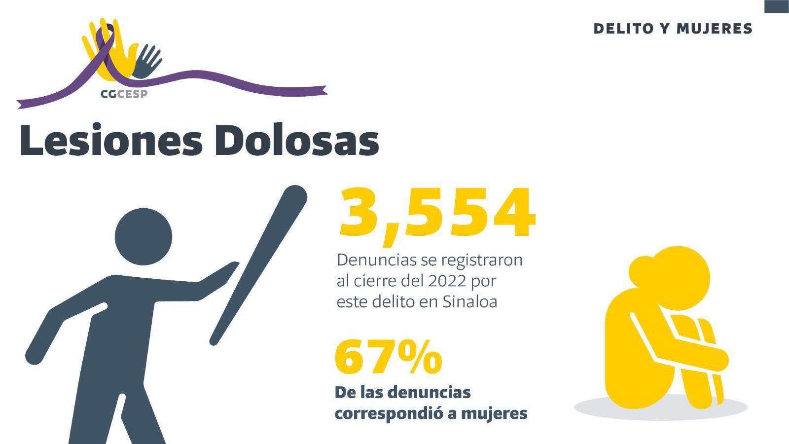 $!Violencia familiar, lesiones y violación castigaron a mujeres de Sinaloa en 2022