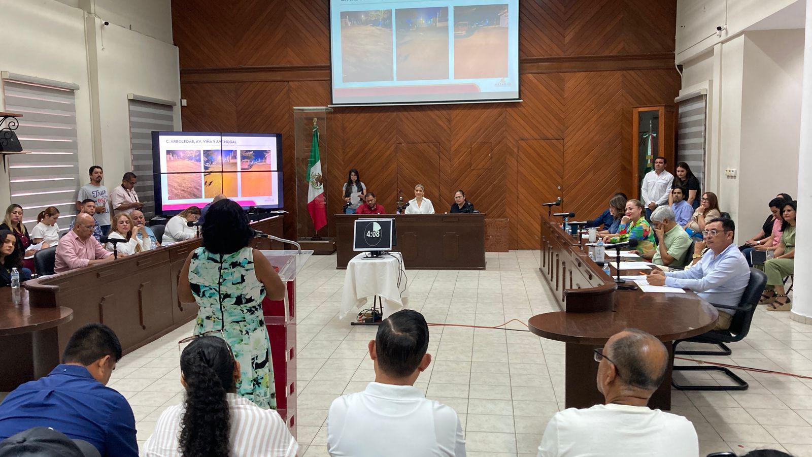 $!Ciudadanos exponen necesidades urgentes en la tercera sesión de Cabildo Abierto en Mazatlán