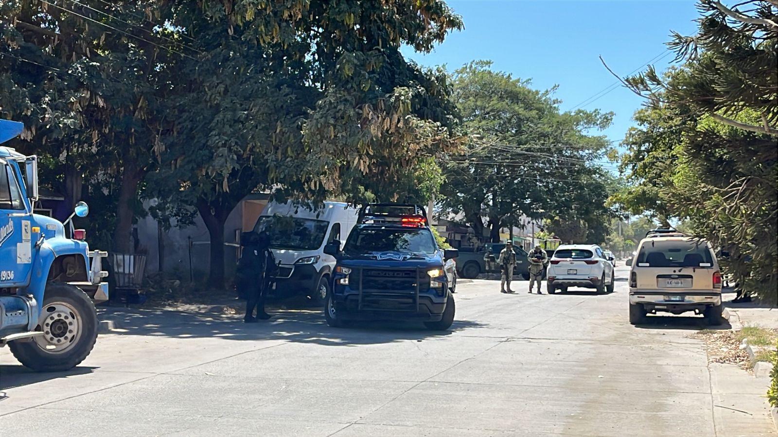 $!Ataque a balazos en la colonia 21 de Marzo, en Culiacán, deja herido a bebé de 1 año